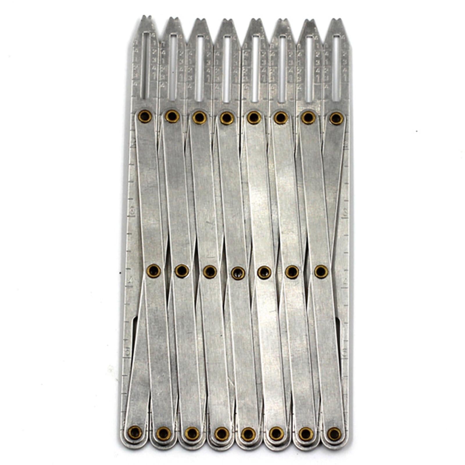 Expanding Sewing Gauge Equidistant Measuring Marking Tool for Button Holes