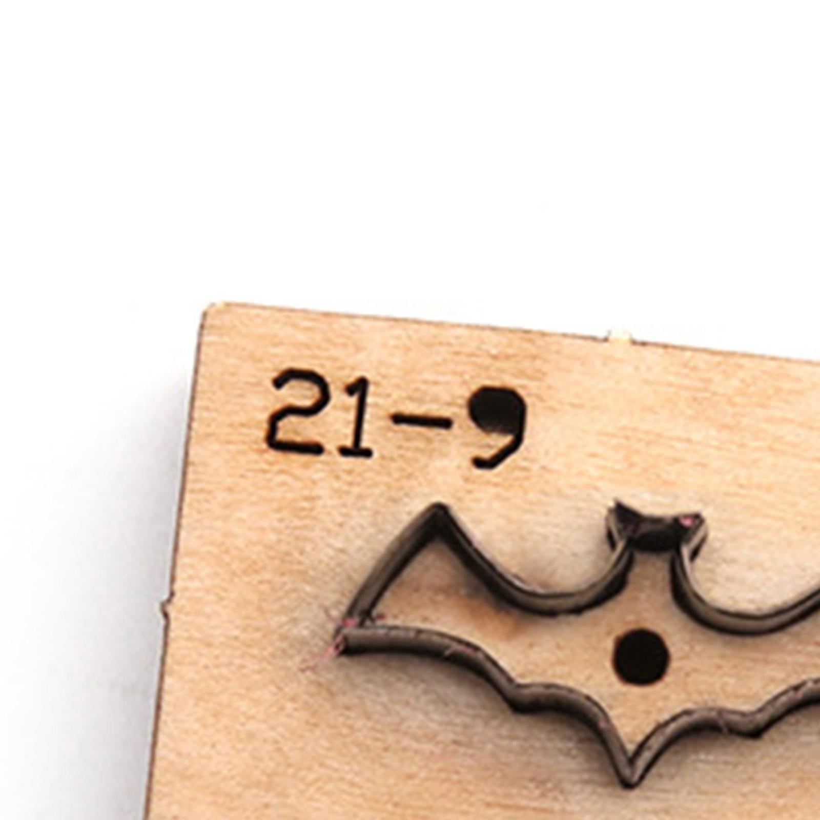 Embossing Leather Cutting Dies Mold Leather Craft Jewelry Bracelets Supplies bat