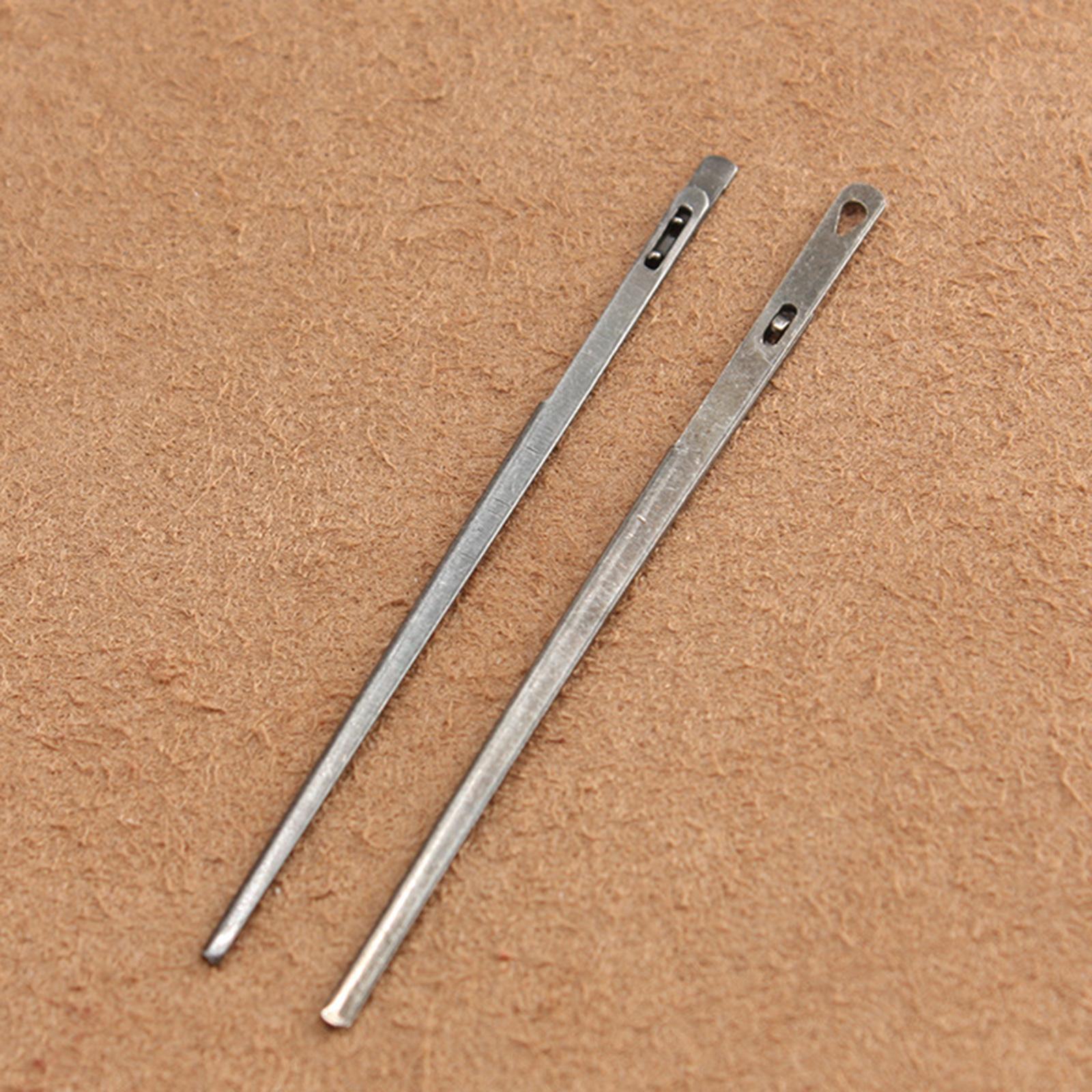 Needle Kit Supplies Carpet Leather Tools for Crafting Bag 2 holes