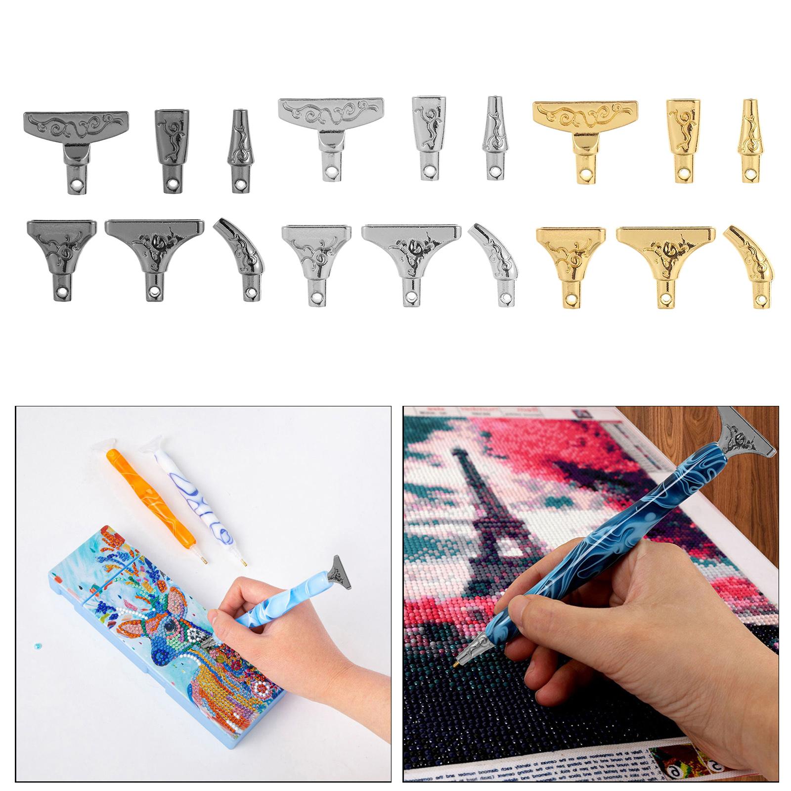 Diamond Painting Point Drill Pen Tips Replacement Crafts Accessories Gold