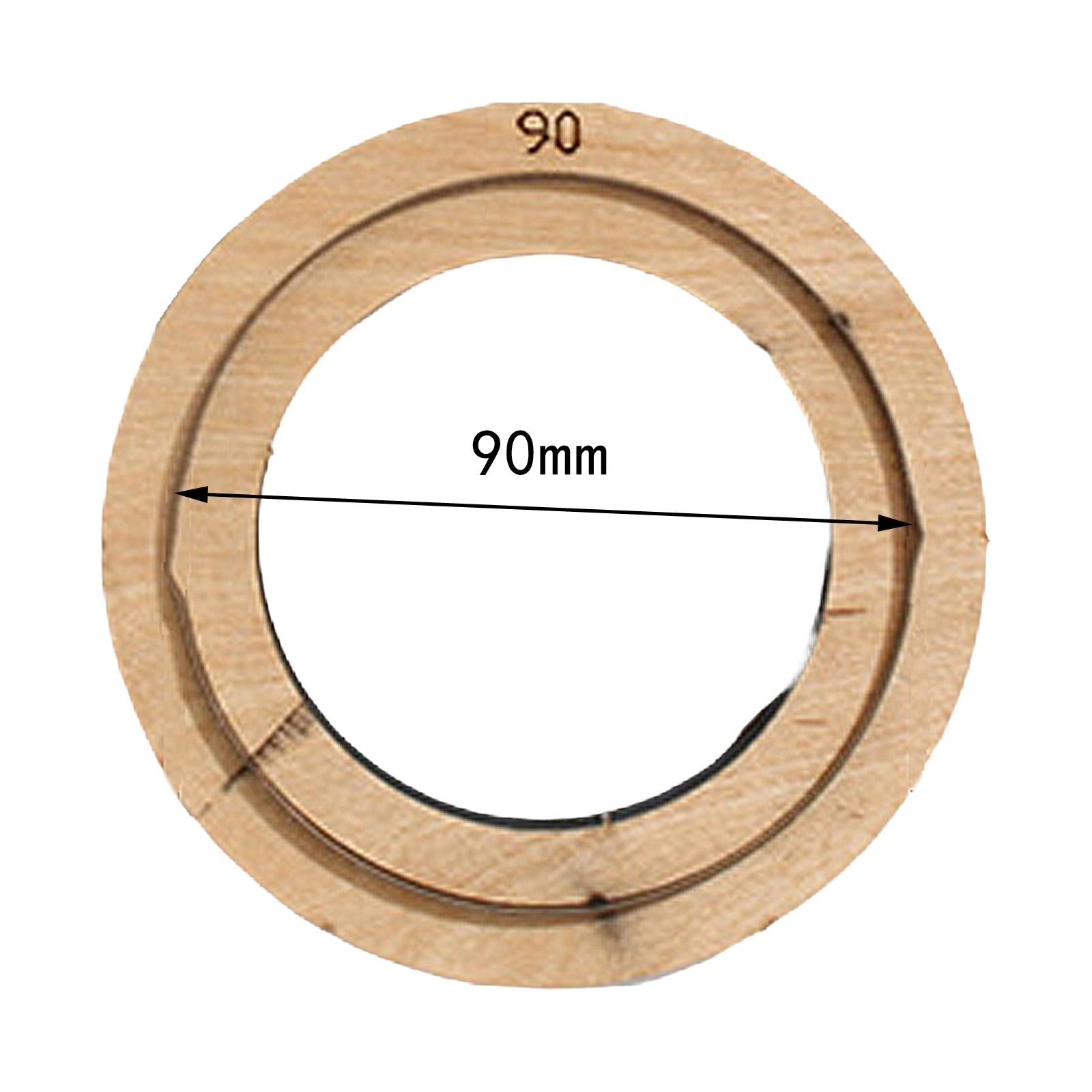 Cutting Dies Leather Mold Die Cuts for Steel Punch Set Circles Tools 90mm