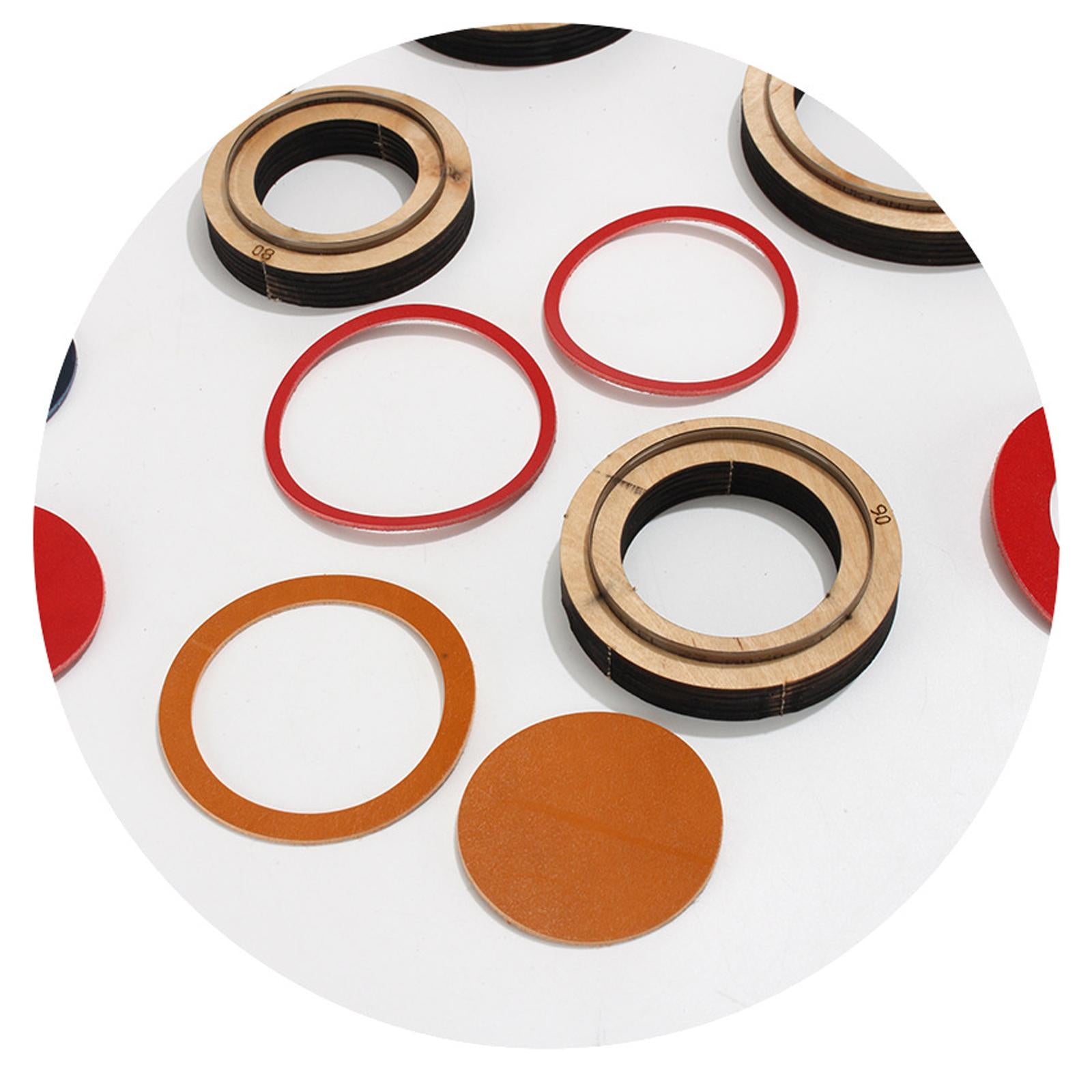 Cutting Dies Leather Mold Die Cuts for Steel Punch Set Circles Tools 120mm