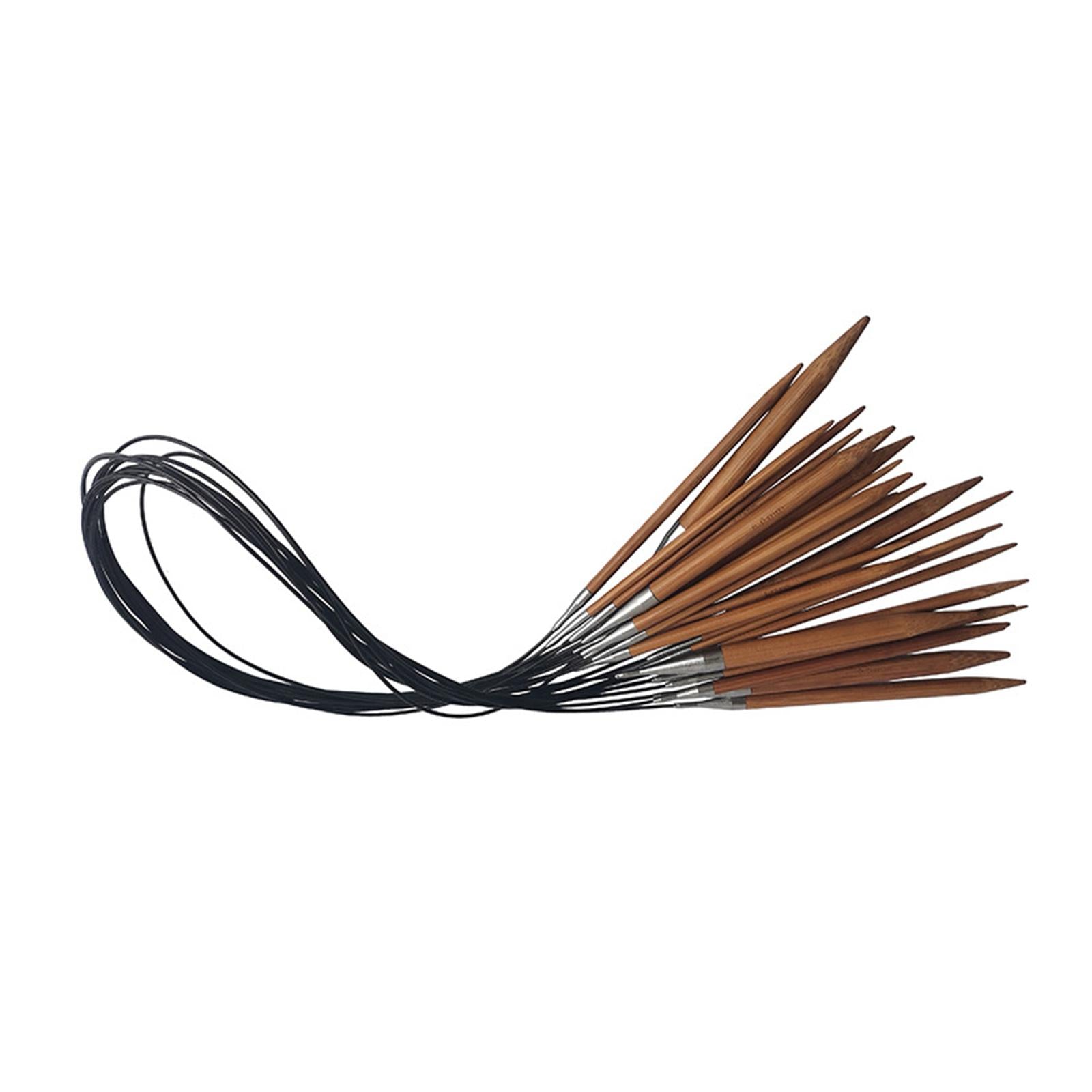 Circular Knitting Needles Set Single Pointed Crochet Needles Tools for Weave