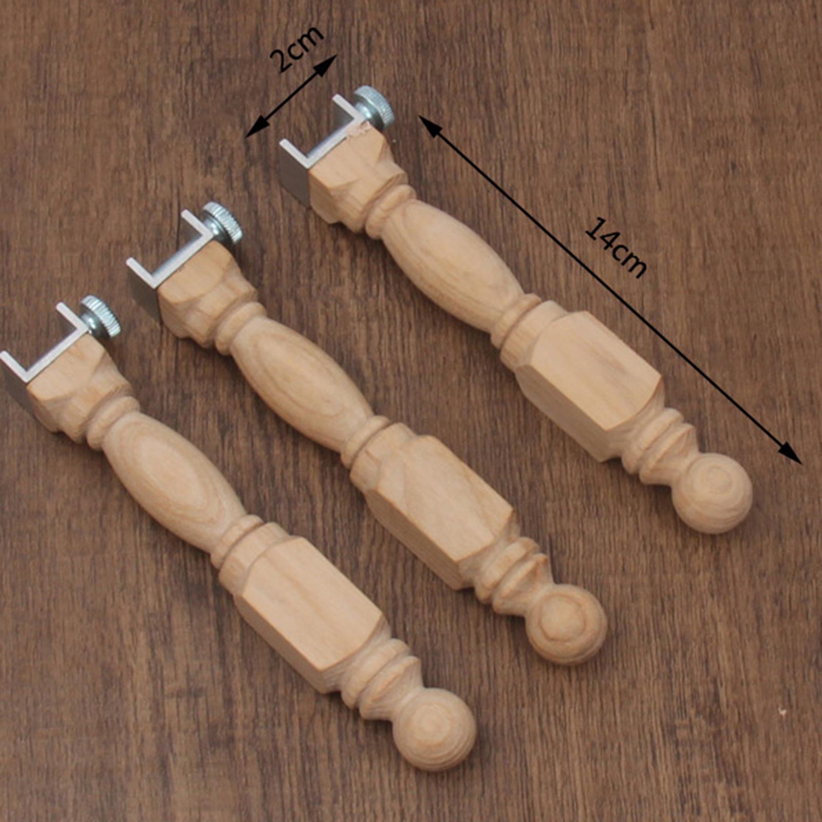 4pcs Wood Embroidery Hoop Legs Heightening Replacement Legs Sewing Tools