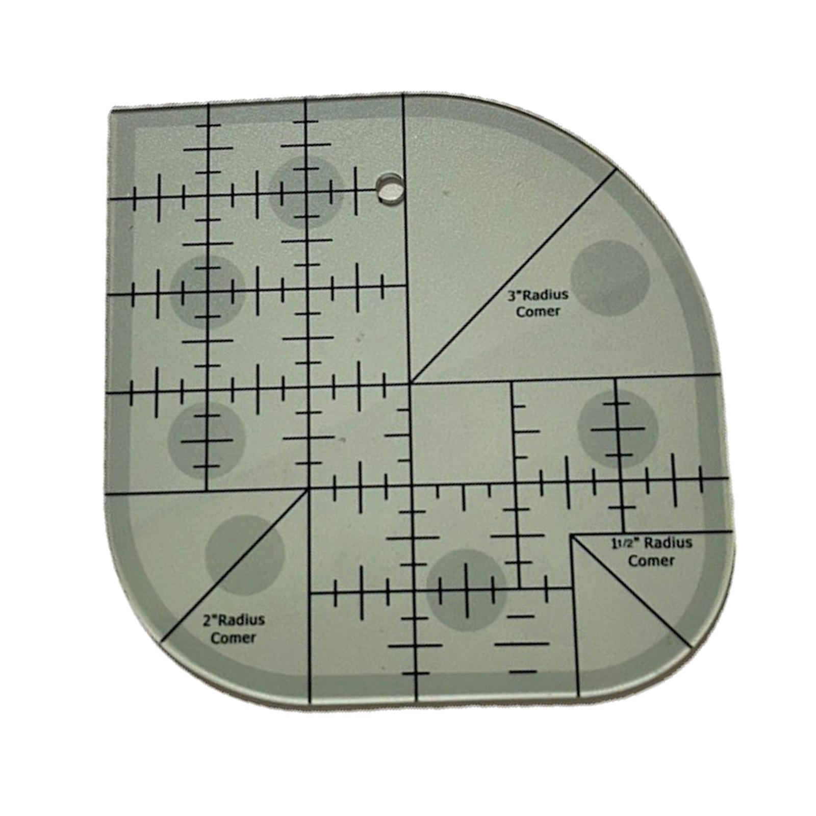 Quilting Template Acrylic Patchwork Sewing Frames Ruler DIY Crafts Measure