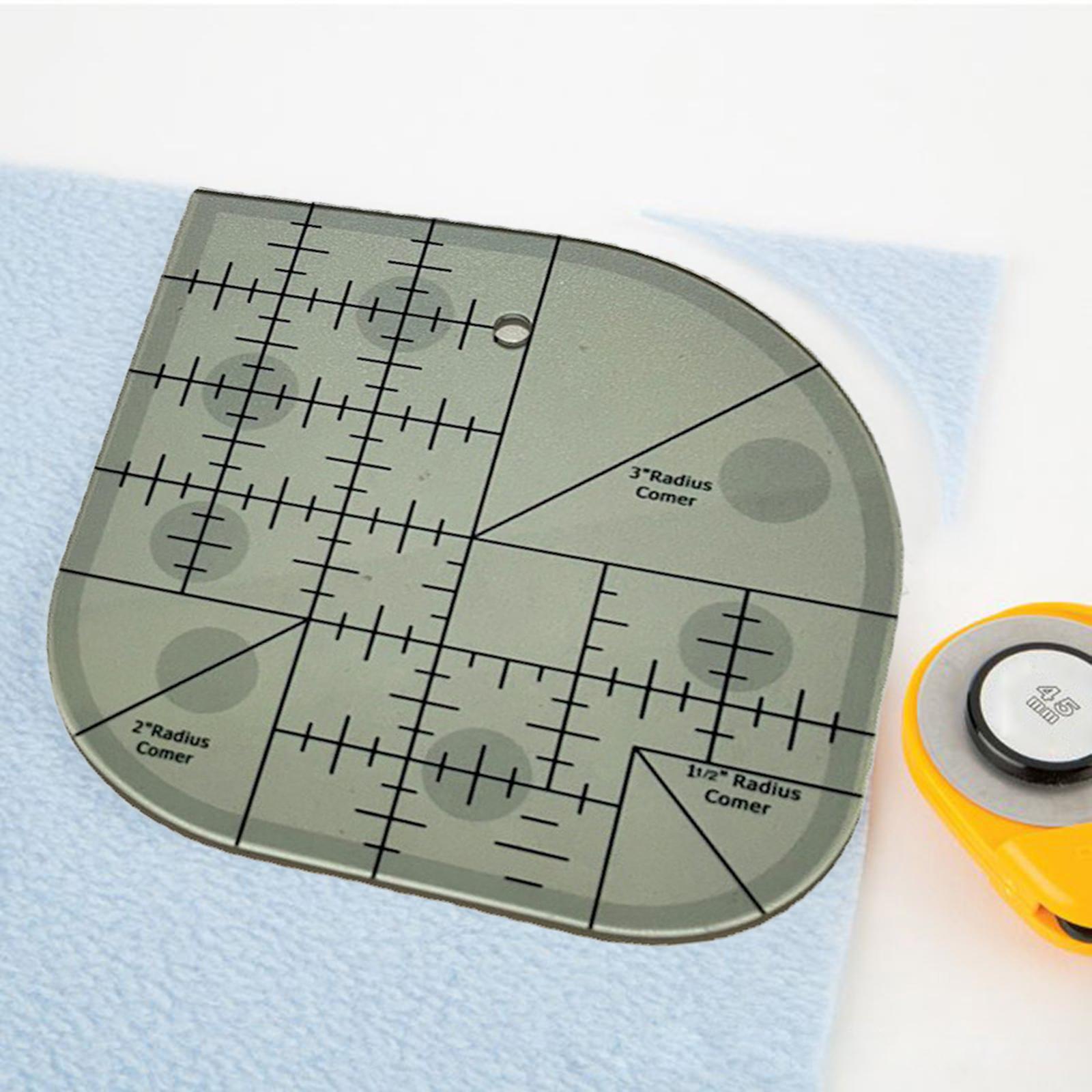 Quilting Template Acrylic Patchwork Sewing Frames Ruler DIY Crafts Measure