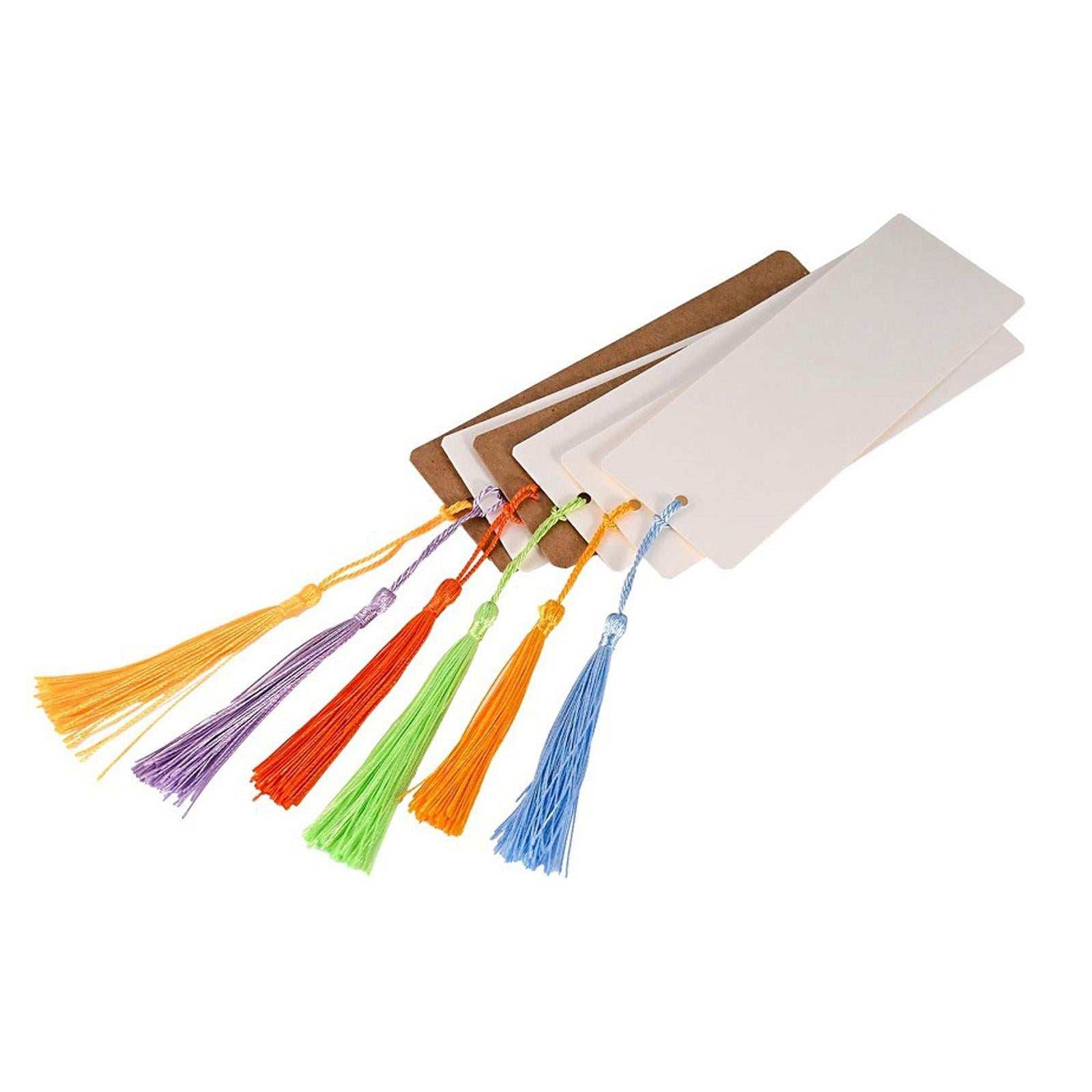 120x 30 Colors Tassel Pendant for DIY Keychain Earrings Crafts Accessories