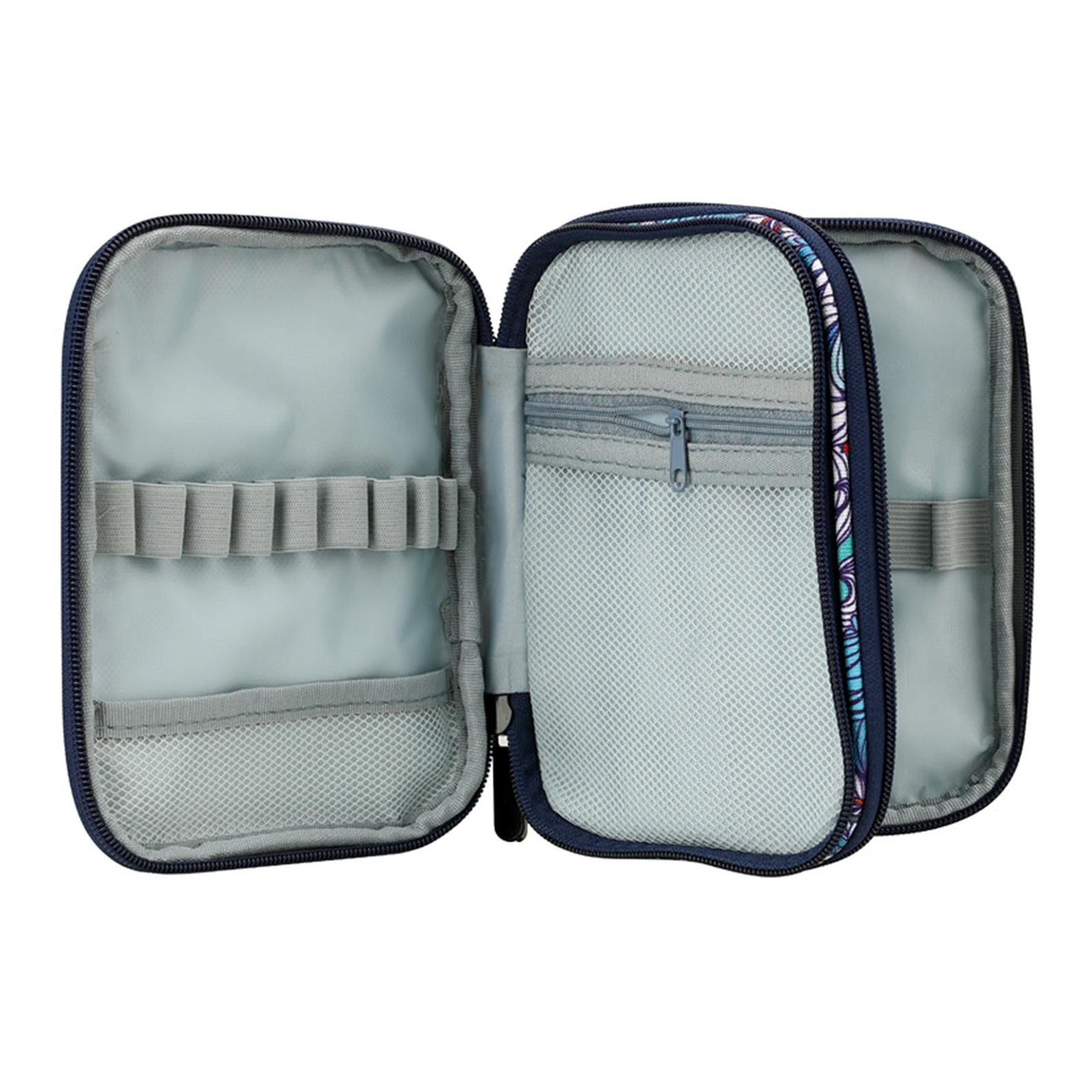 Lightweight Home Crochet Hooks Case Yarn Empty Organizer Bag Easy to Carry