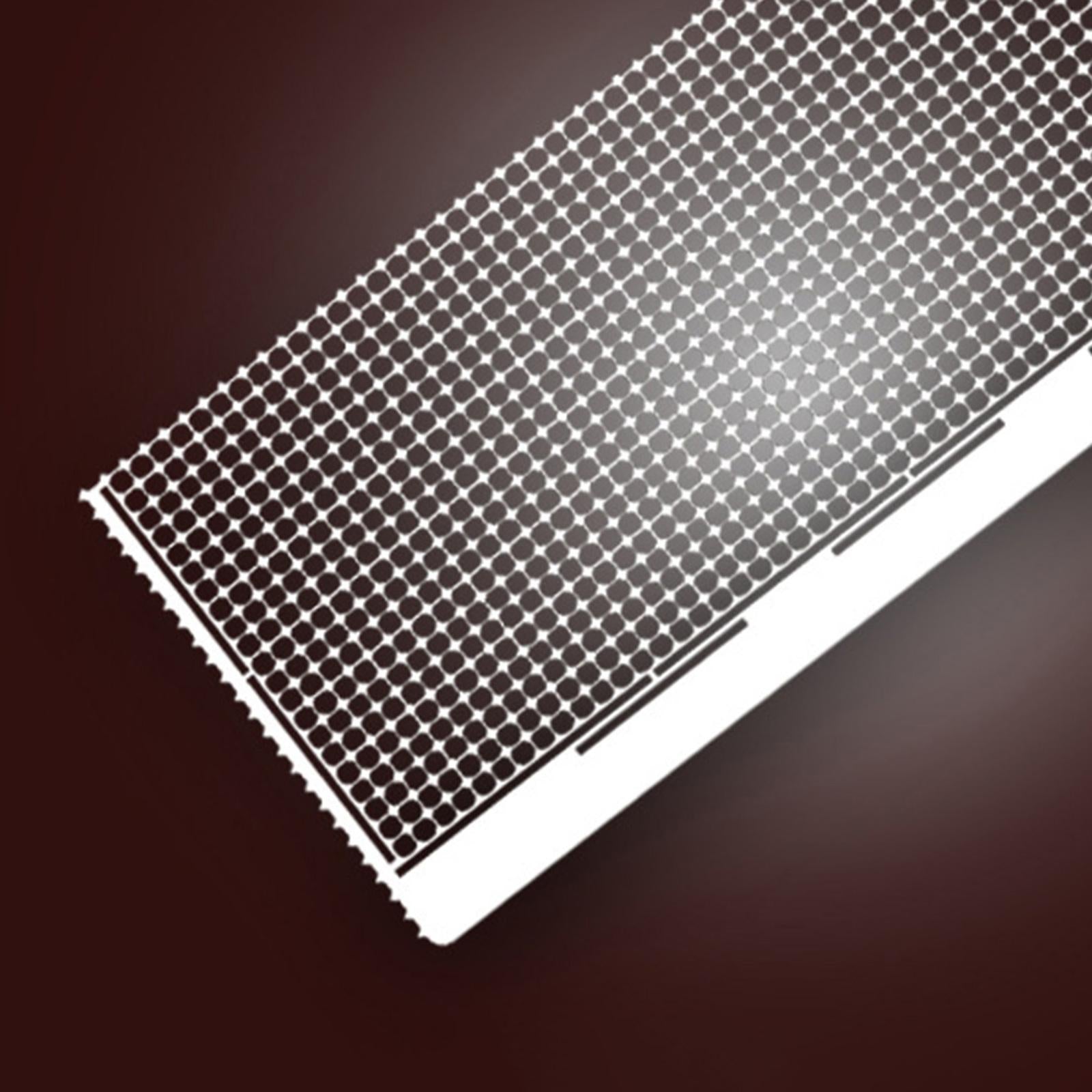 Diamond Painting Ruler Mesh Ruler Blank Grids Drawing Tool 15.5x7cm 0.3mm