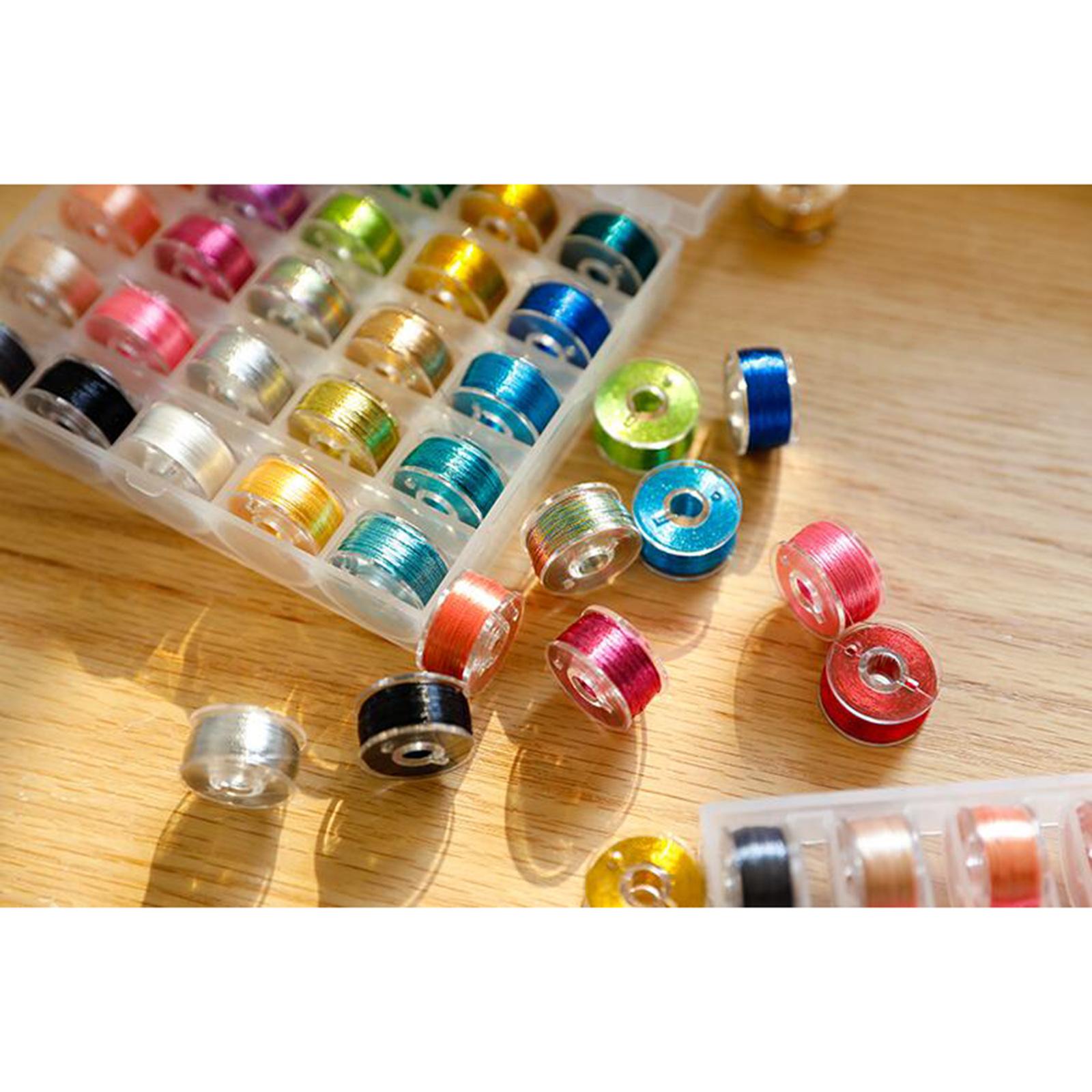 50pcs Bobbin Thread Holder Buddies Clips Sewing Accessory Spool Organizer