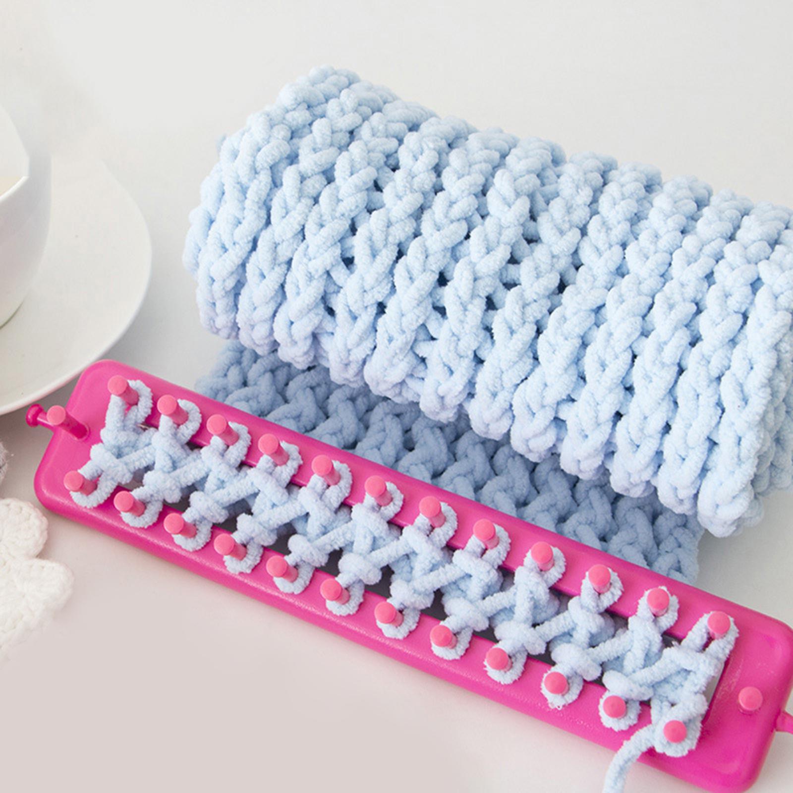 Knitting Looms Set Weaving Suture Needle for Socks Hats Sweater Rectangle