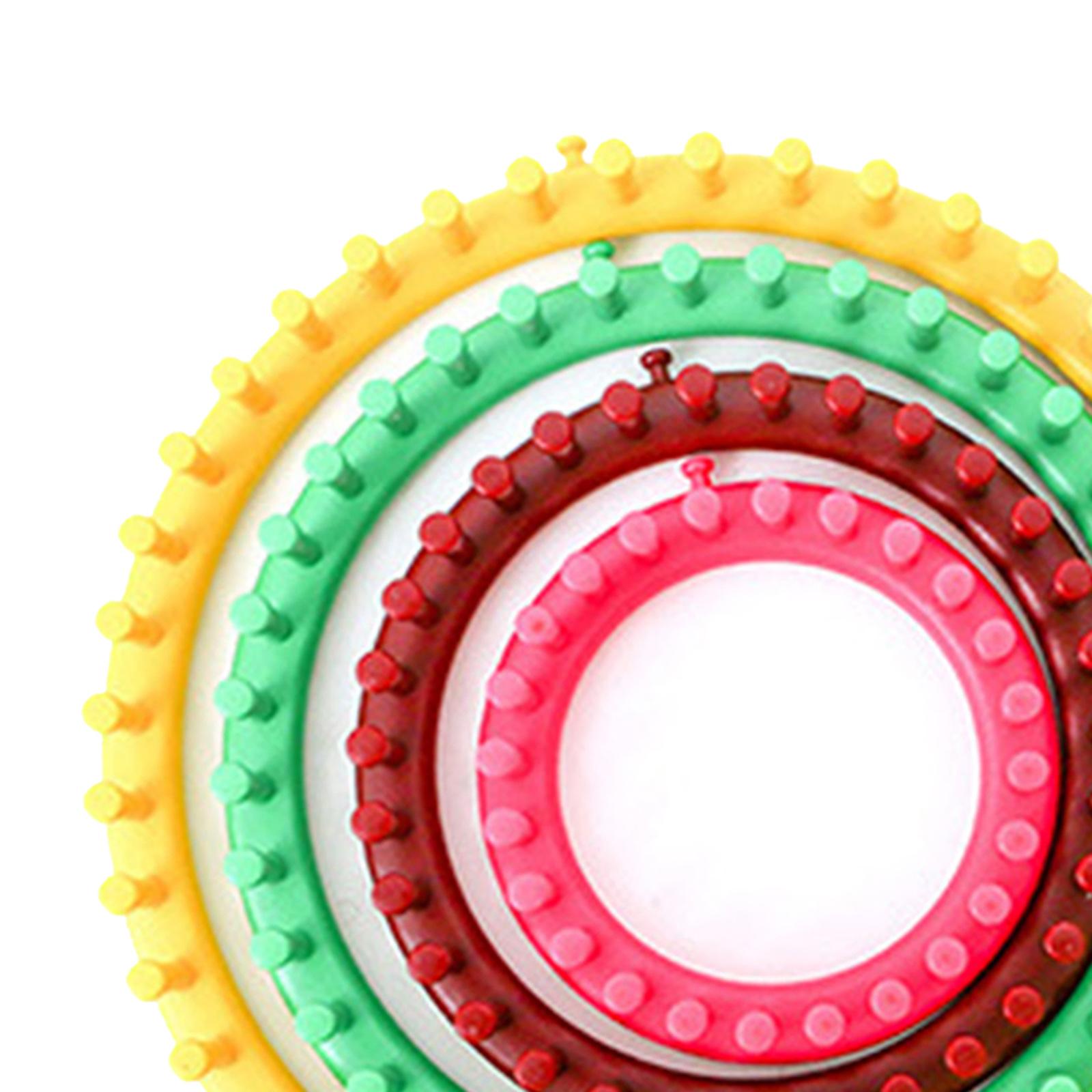 Knitting Looms Set Weaving Suture Needle for Socks Hats Sweater Round