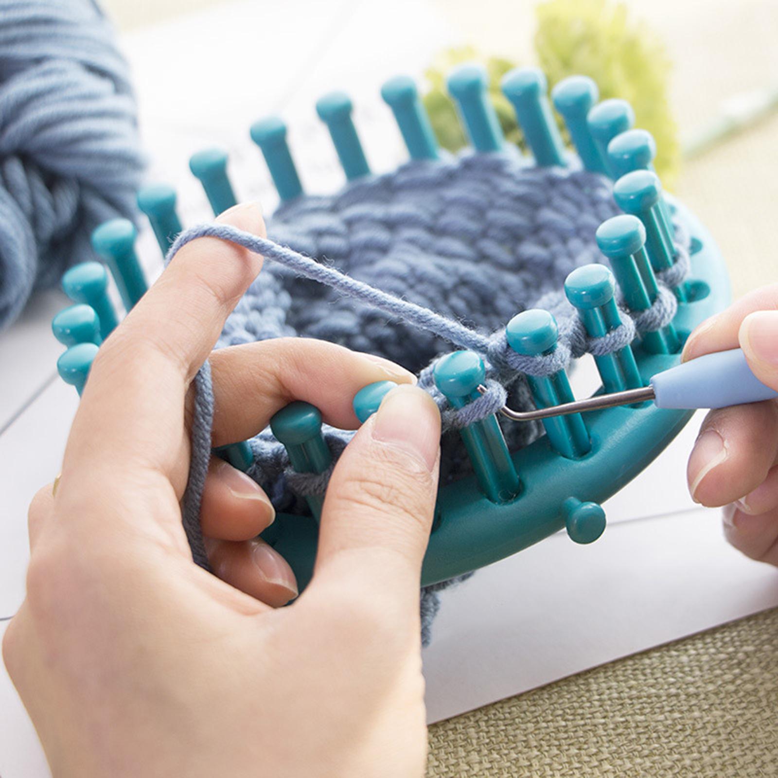 Knitting Looms Set Weaving Suture Needle for Socks Hats Sweater Round