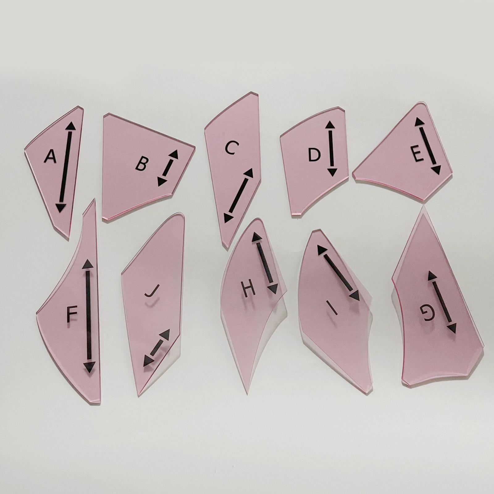 Sewing Ruler Quilting Seam Guide Ruler for Home Use Measuring Sewing Tools