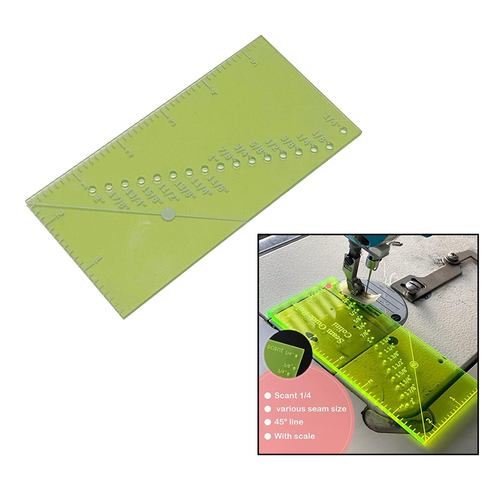 Quilting Ruler Patchwork Ruler Tailor Ruler for Sewing Supplies Measurement