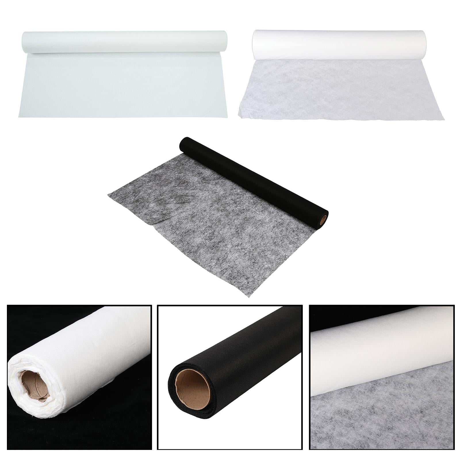 Hot Melt Adhesive Fusing Hem Tape Inner Lining Fusible Bonding Web Fabric White 15M