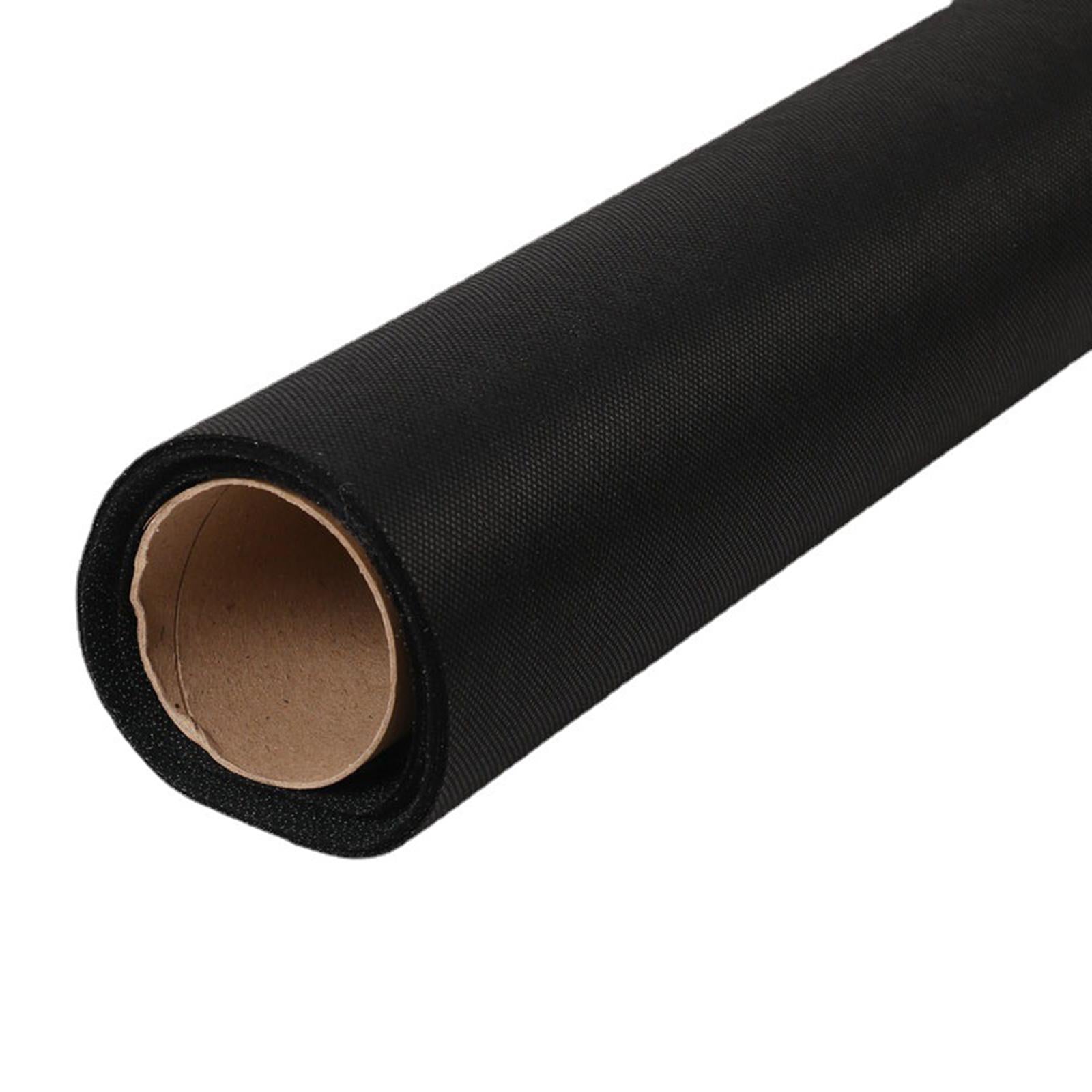 Hot Melt Adhesive Fusing Hem Tape Inner Lining Fusible Bonding Web Fabric Black 15M