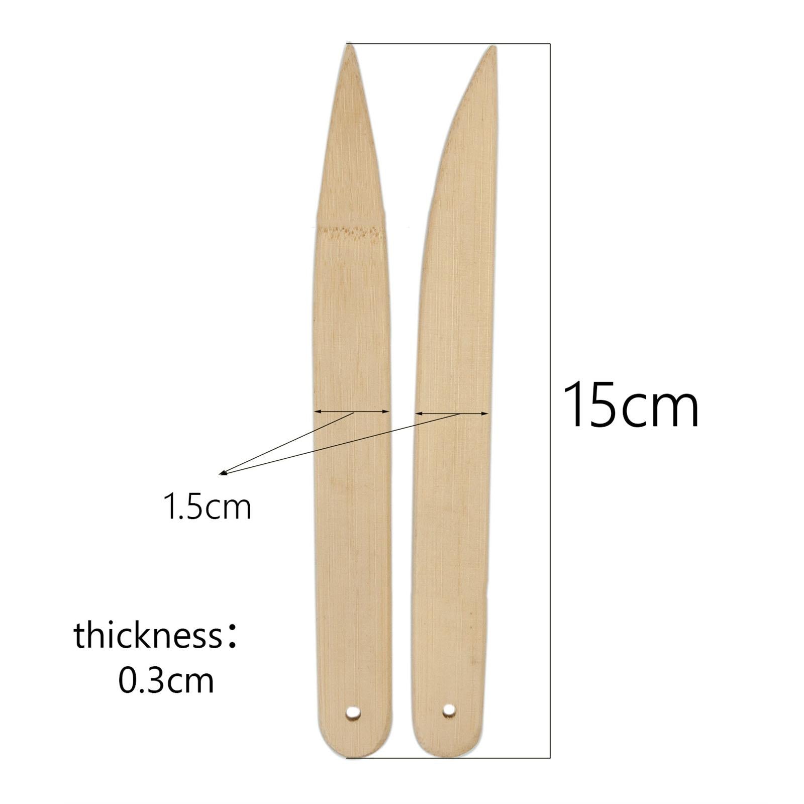 2x Point Tuner Seam Creaser Creases Sewing Tool Plastic Sewing Mark