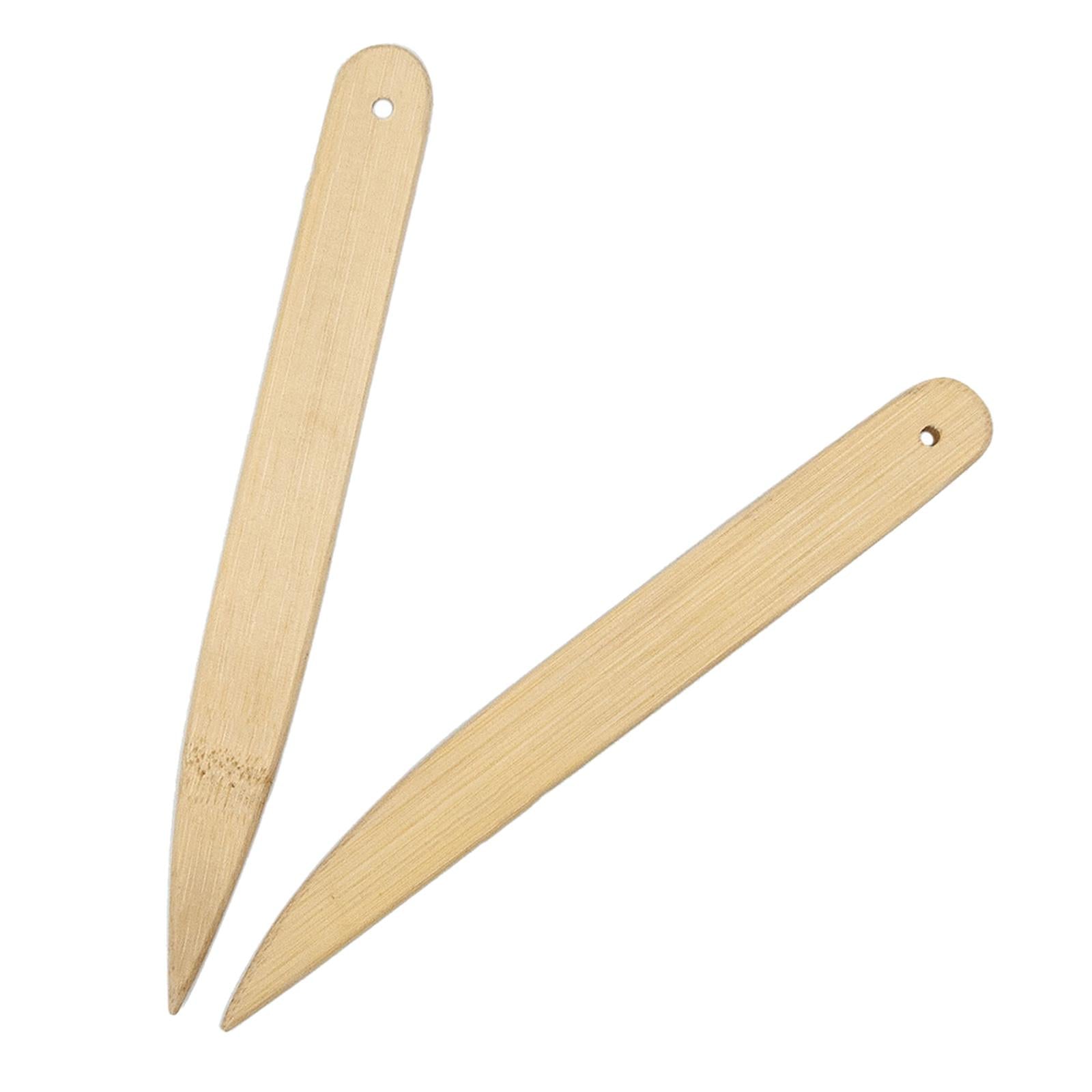 2x Point Tuner Seam Creaser Creases Sewing Tool Plastic Sewing Mark