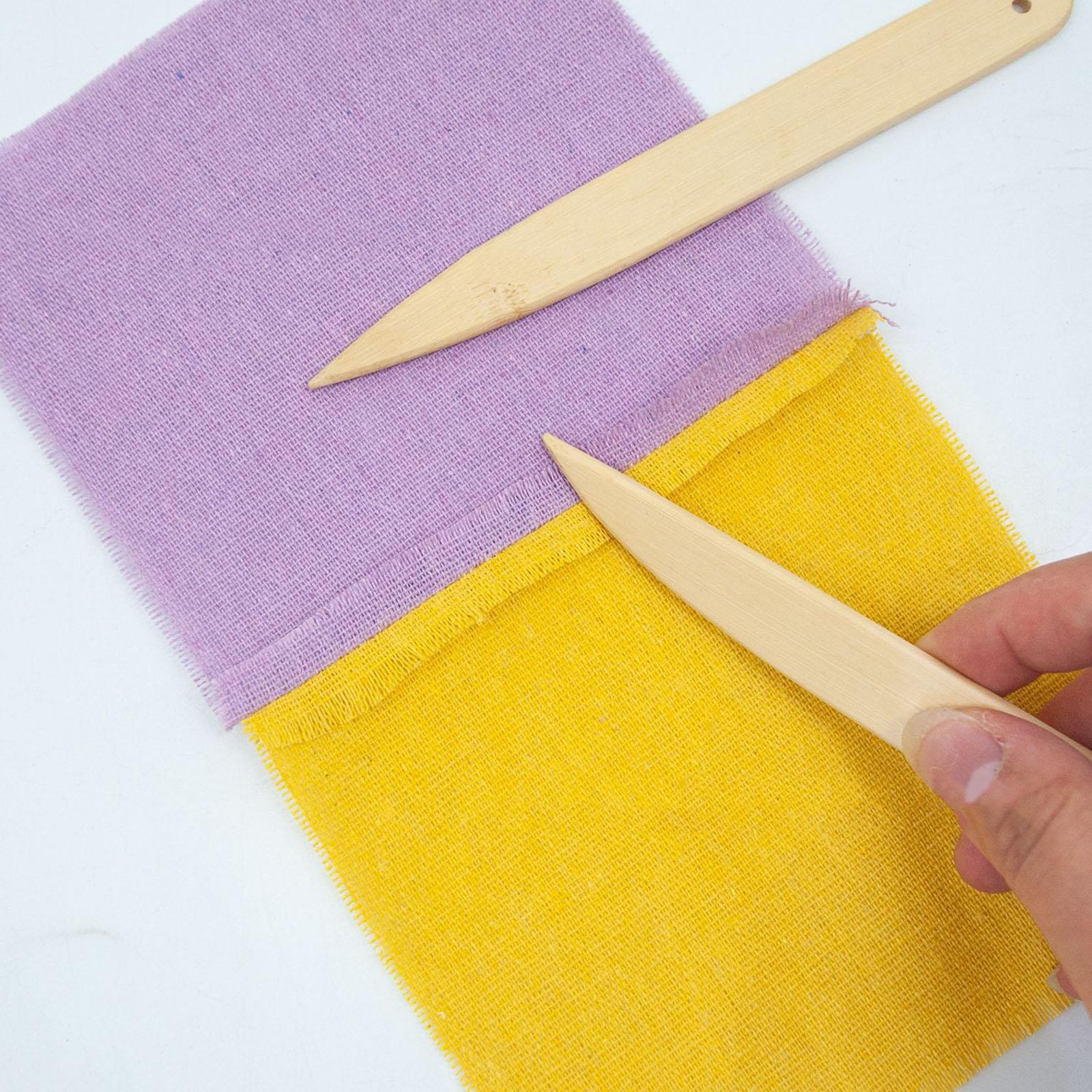 2x Point Tuner Seam Creaser Creases Sewing Tool Plastic Sewing Mark