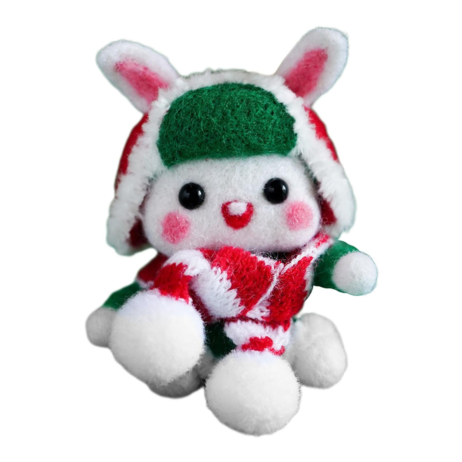 1x Cute Animal Needle Felting Starter Kit with Needle for Beginner Kid Adult Rabbit