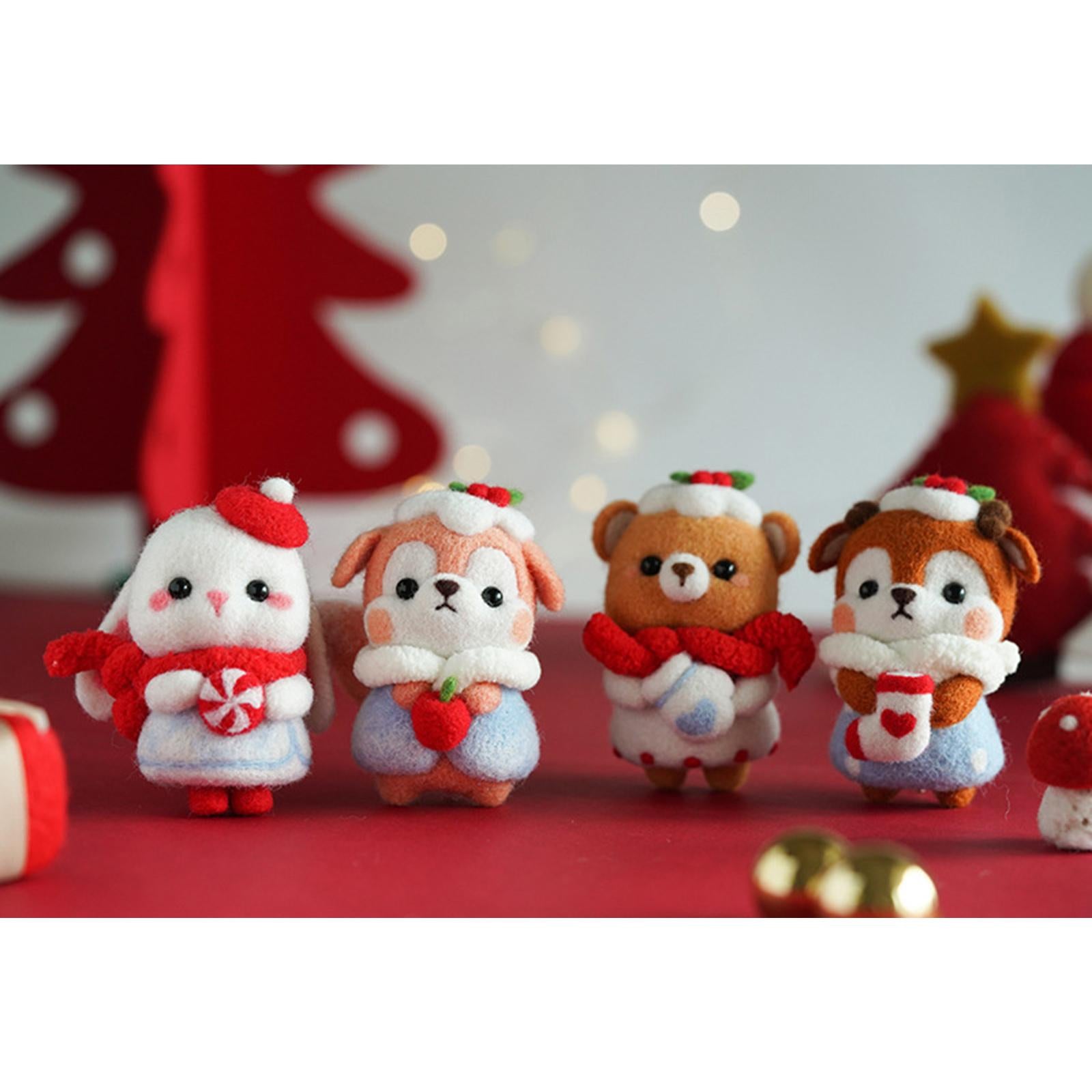 Wool Felt Needle Felt Tool Set Craft Tool Kit for Starter Beginners Style 3