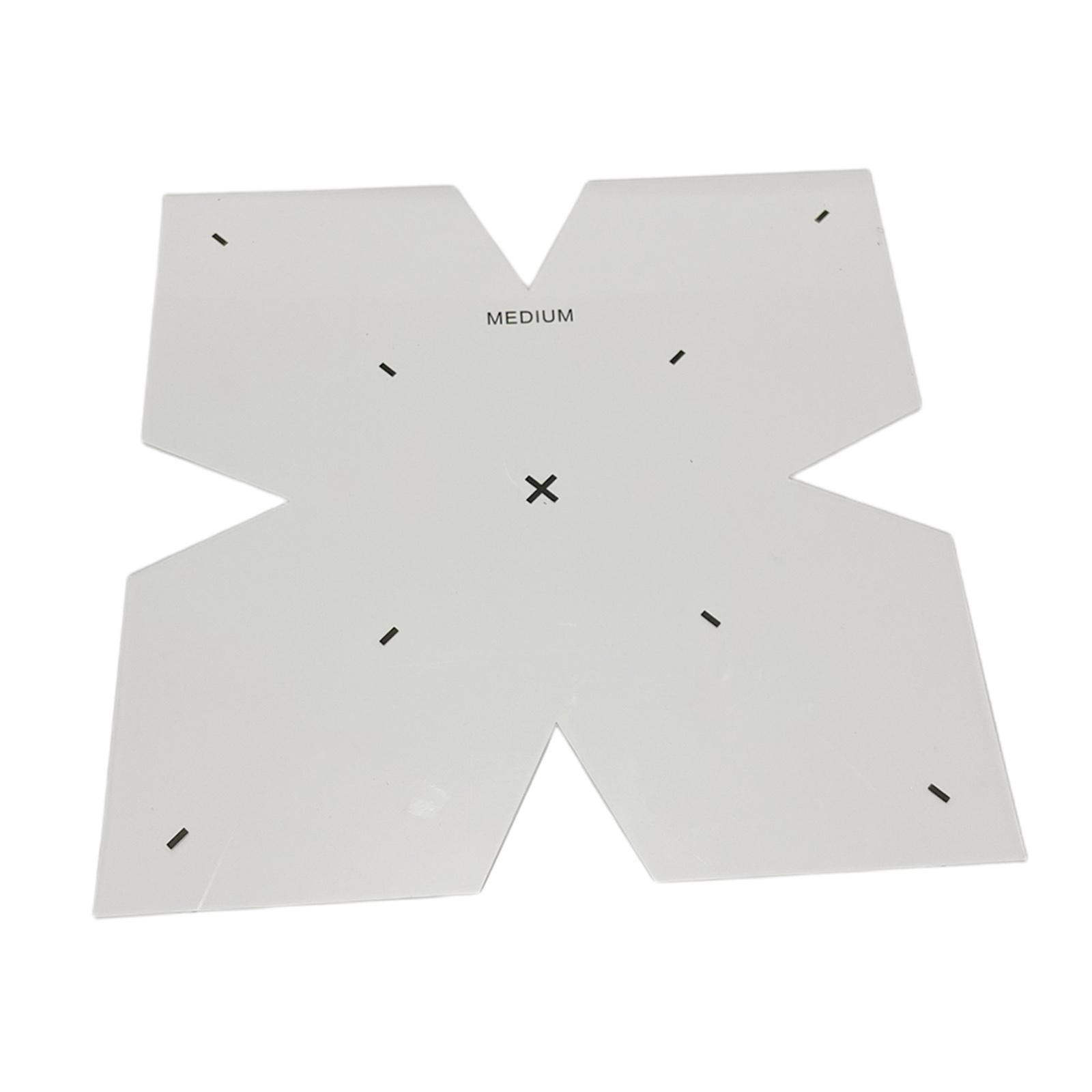 Multifunctional Patchwork Quilting Ruler Simple Crafts for Tailor 10 inch