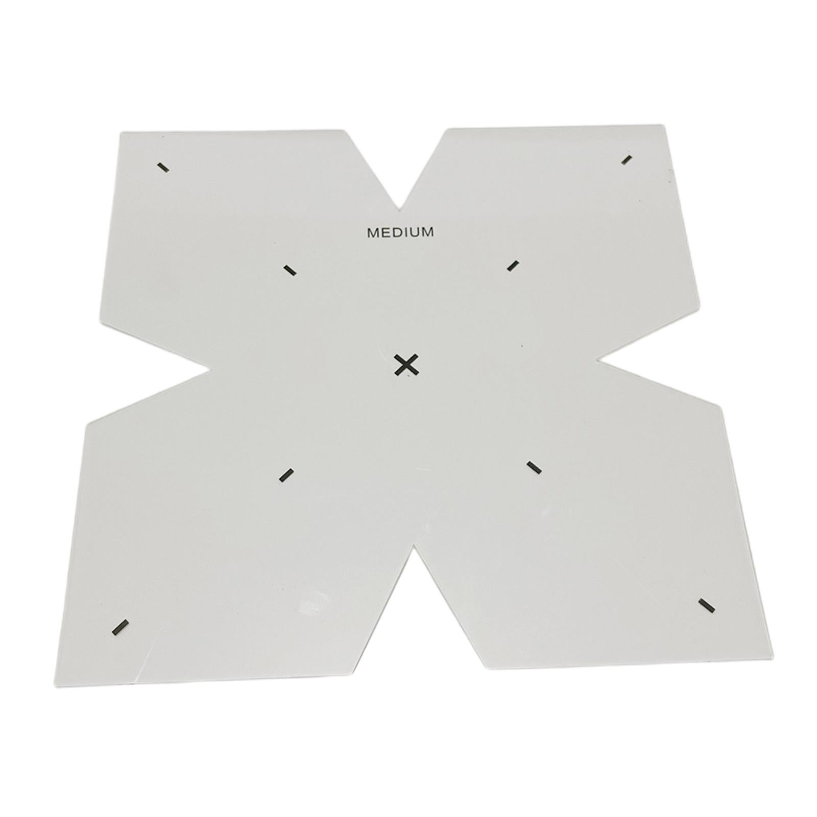 Multifunctional Patchwork Quilting Ruler Simple Crafts for Tailor 10 inch