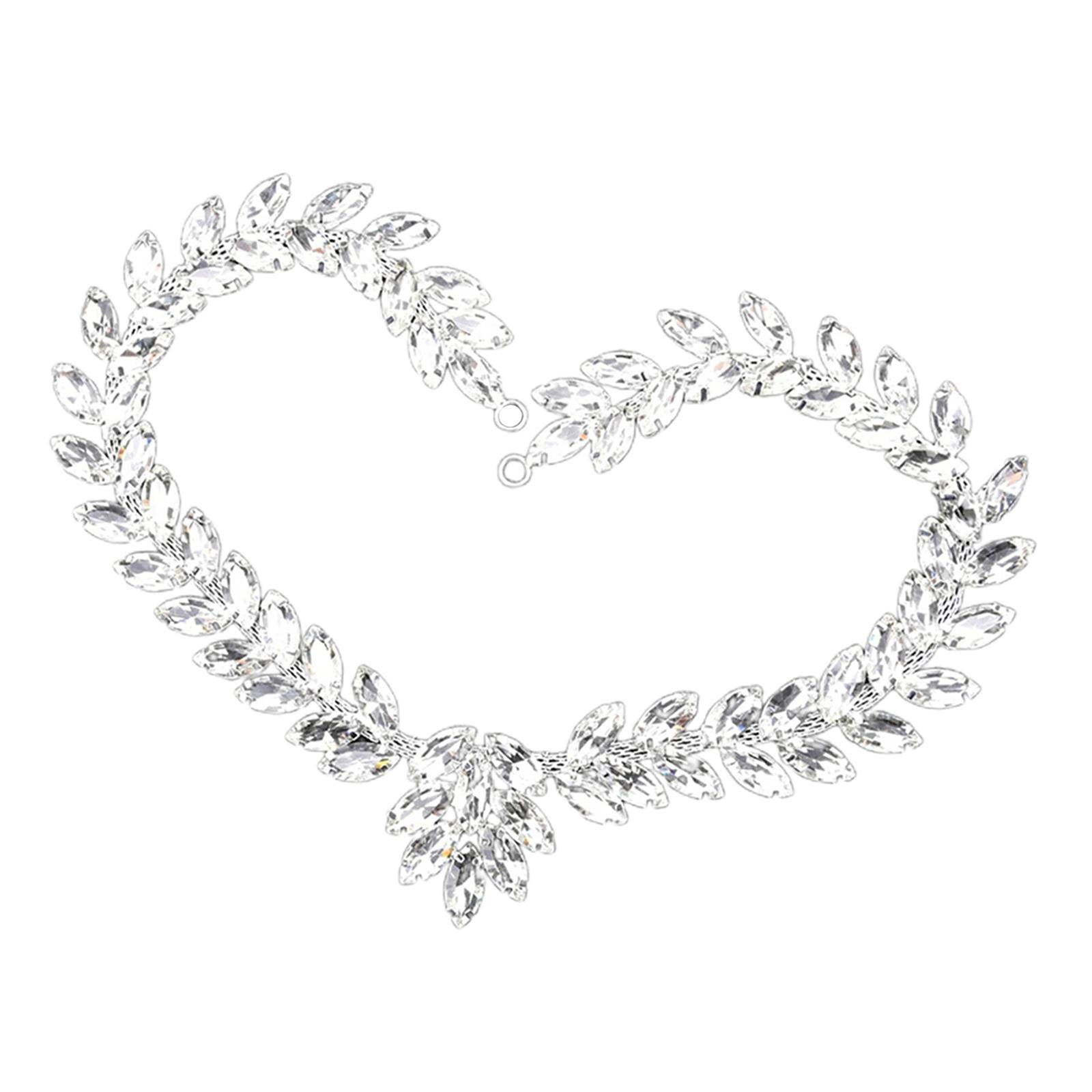 Rhinestone Chain Applique Crafts Trim Bags Cake Shoes Patch Decorative