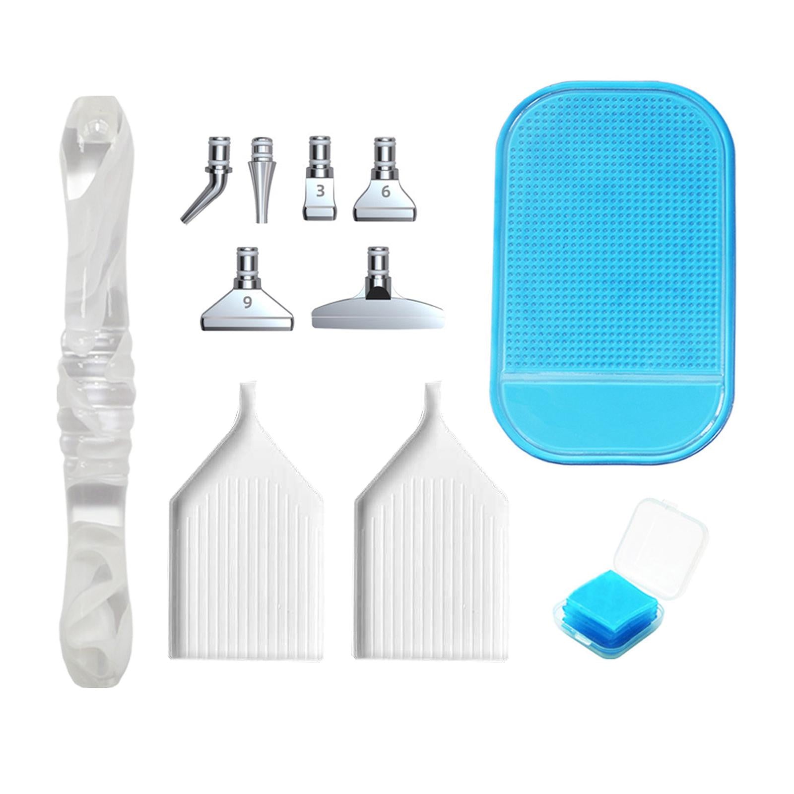 5D Resin Mat Storage Box Art Kit Stylus Pen Box Replace White rod