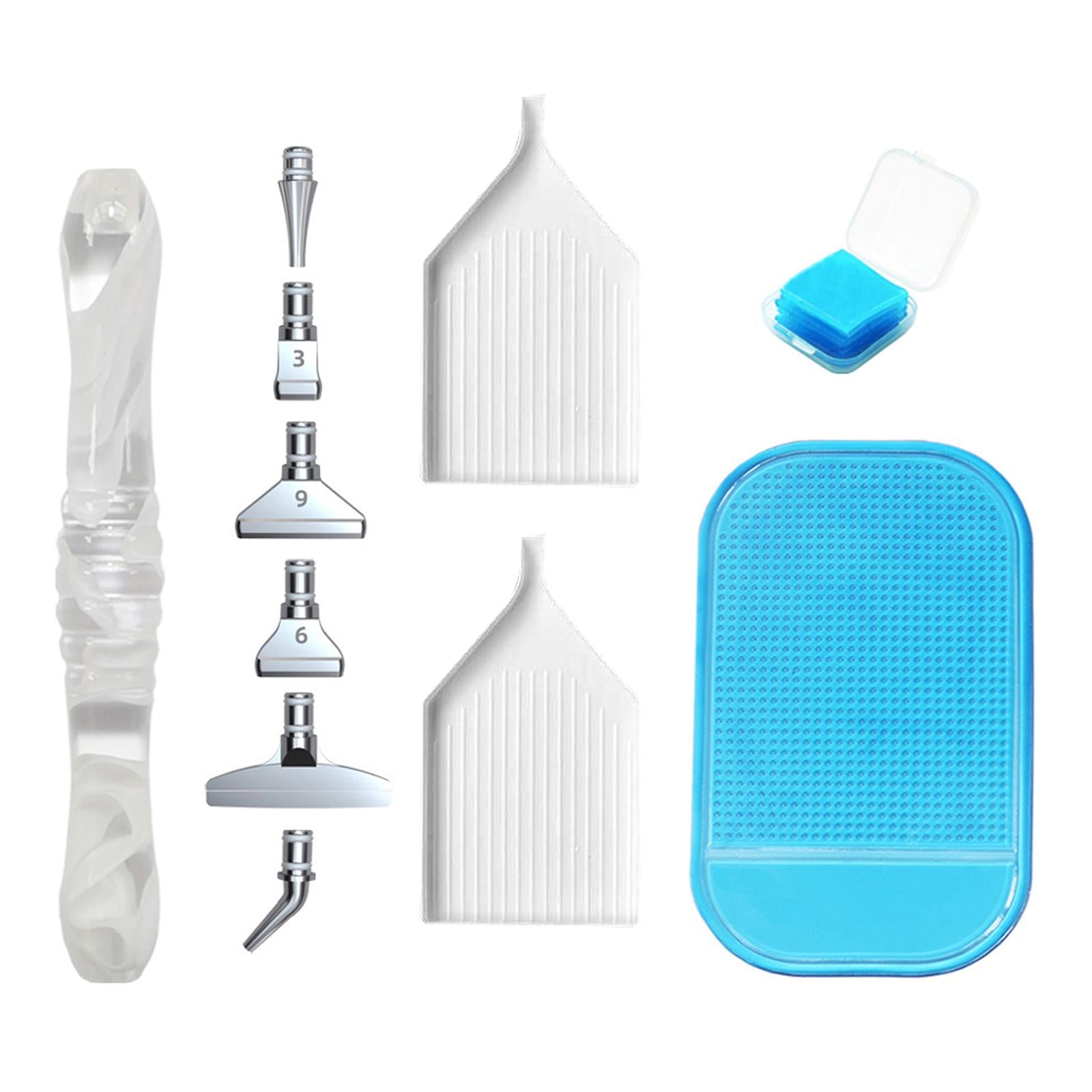 5D Resin Mat Storage Box Art Kit Stylus Pen Box Replace White rod