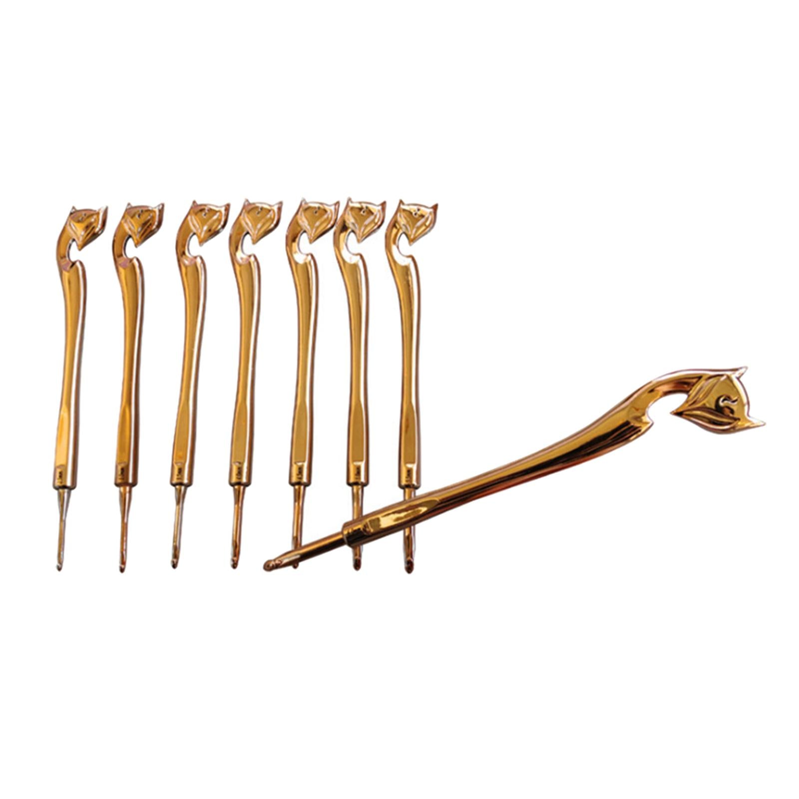 8PCS Crochet Hooks Kit Set Sewing Project DIY Knitting Art Tools