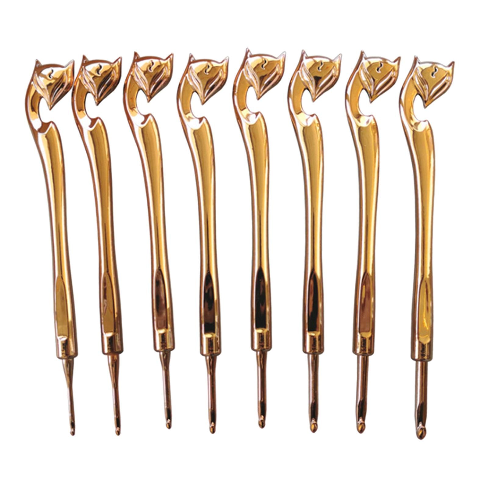 8PCS Crochet Hooks Kit Set Sewing Project DIY Knitting Art Tools