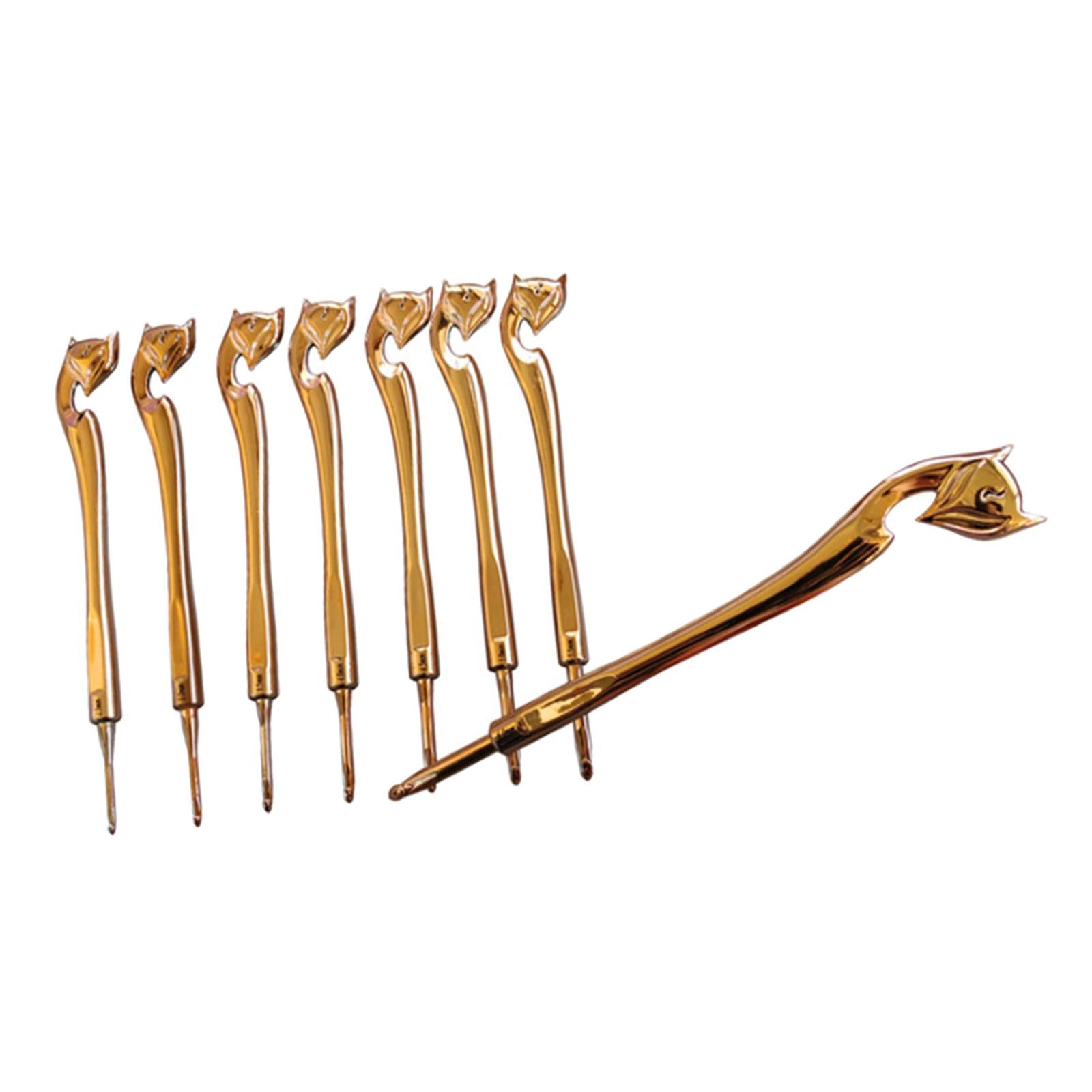 8PCS Crochet Hooks Kit Set Sewing Project DIY Knitting Art Tools