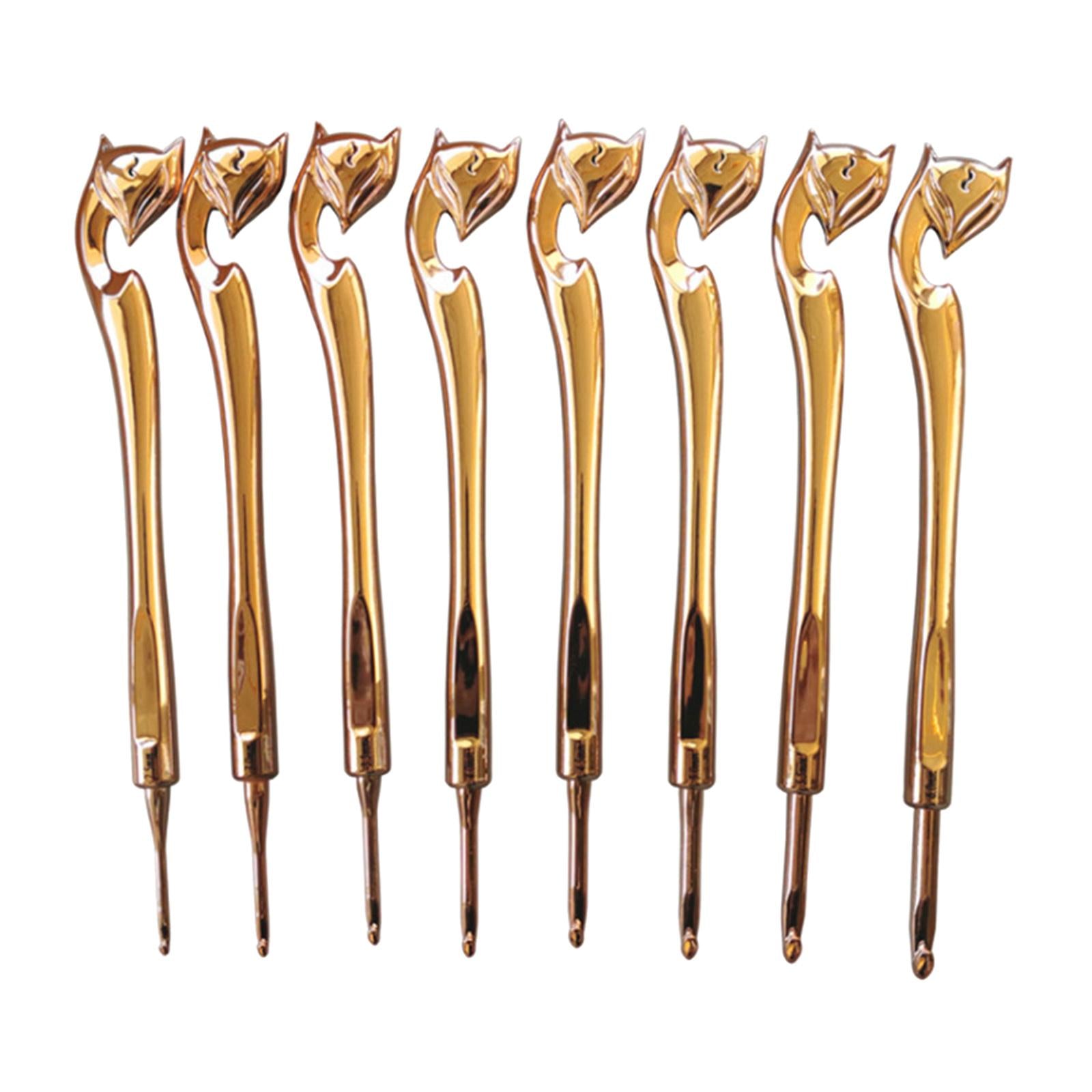 8PCS Crochet Hooks Kit Set Sewing Project DIY Knitting Art Tools