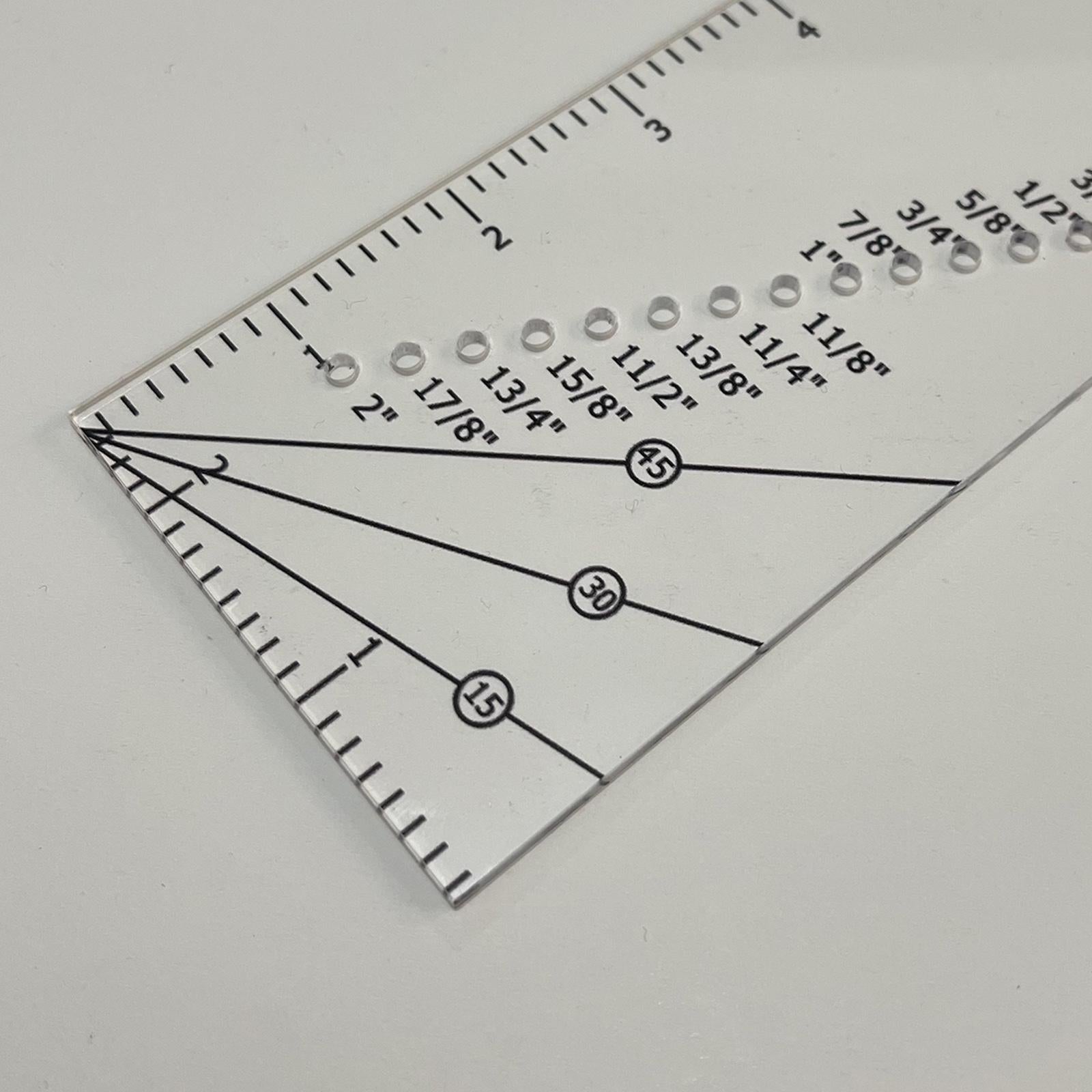 Quilting Ruler Patchwork Ruler Tailor Ruler for Measurement Sewing Supplies
