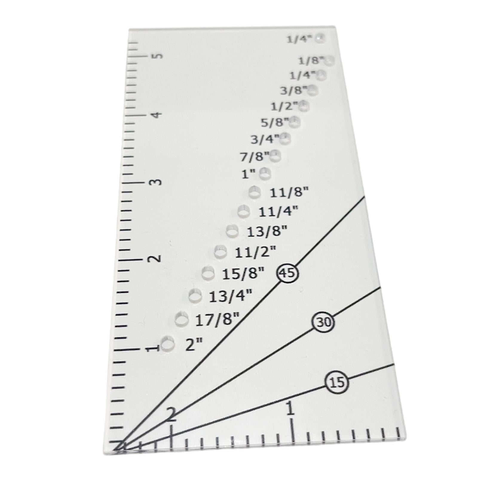Quilting Ruler Patchwork Ruler Tailor Ruler for Measurement Sewing Supplies