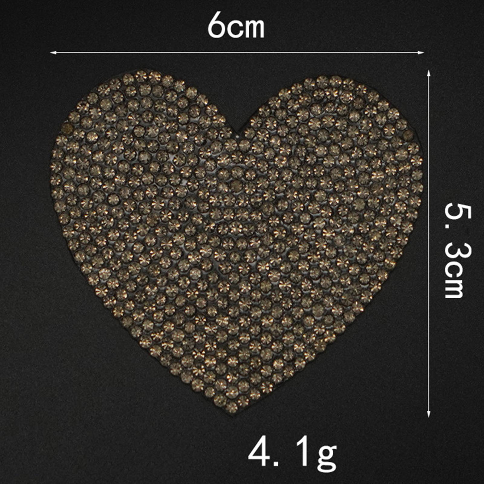 4 Pcs/Lot Rhinestone Sticker Phone Case Decoration Bling Sewing Accessories