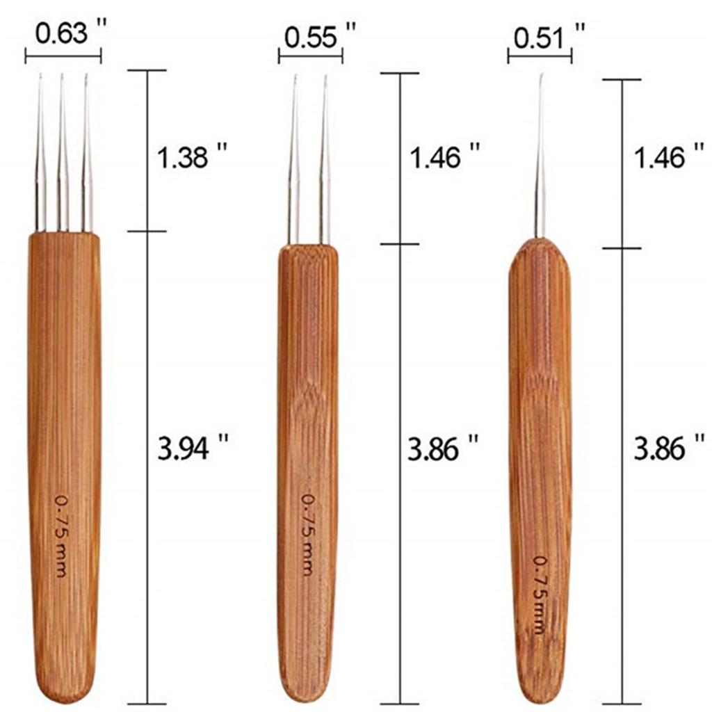 Crochet Hook Dreadlock Sew Braid Track Wig Hair Needle crafts Knitting