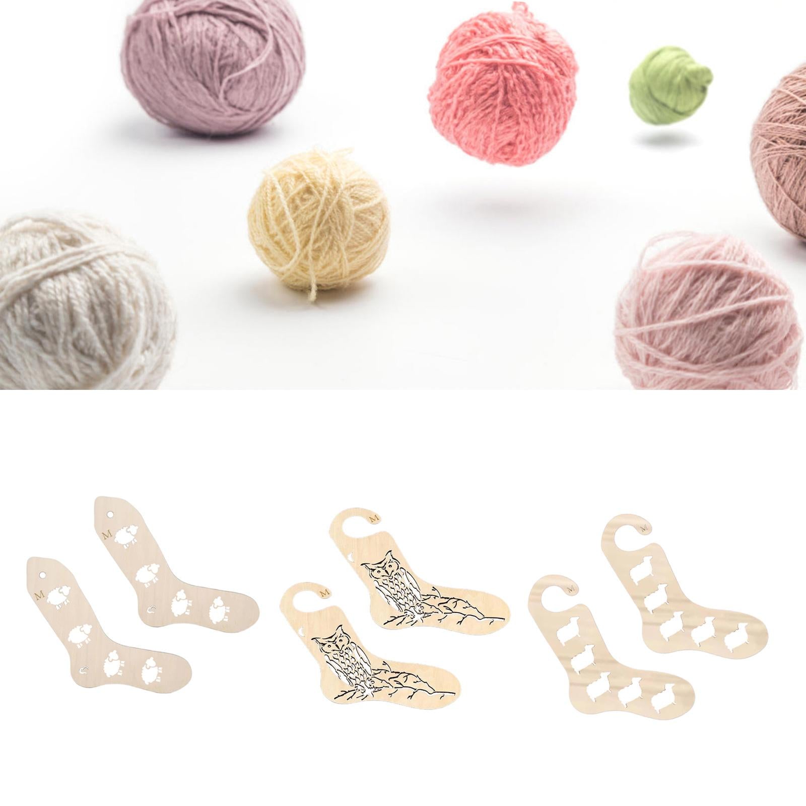 Sock Blocker Wooden Household Knitting Mold 2 Pcs for Lovers for Female LT06001