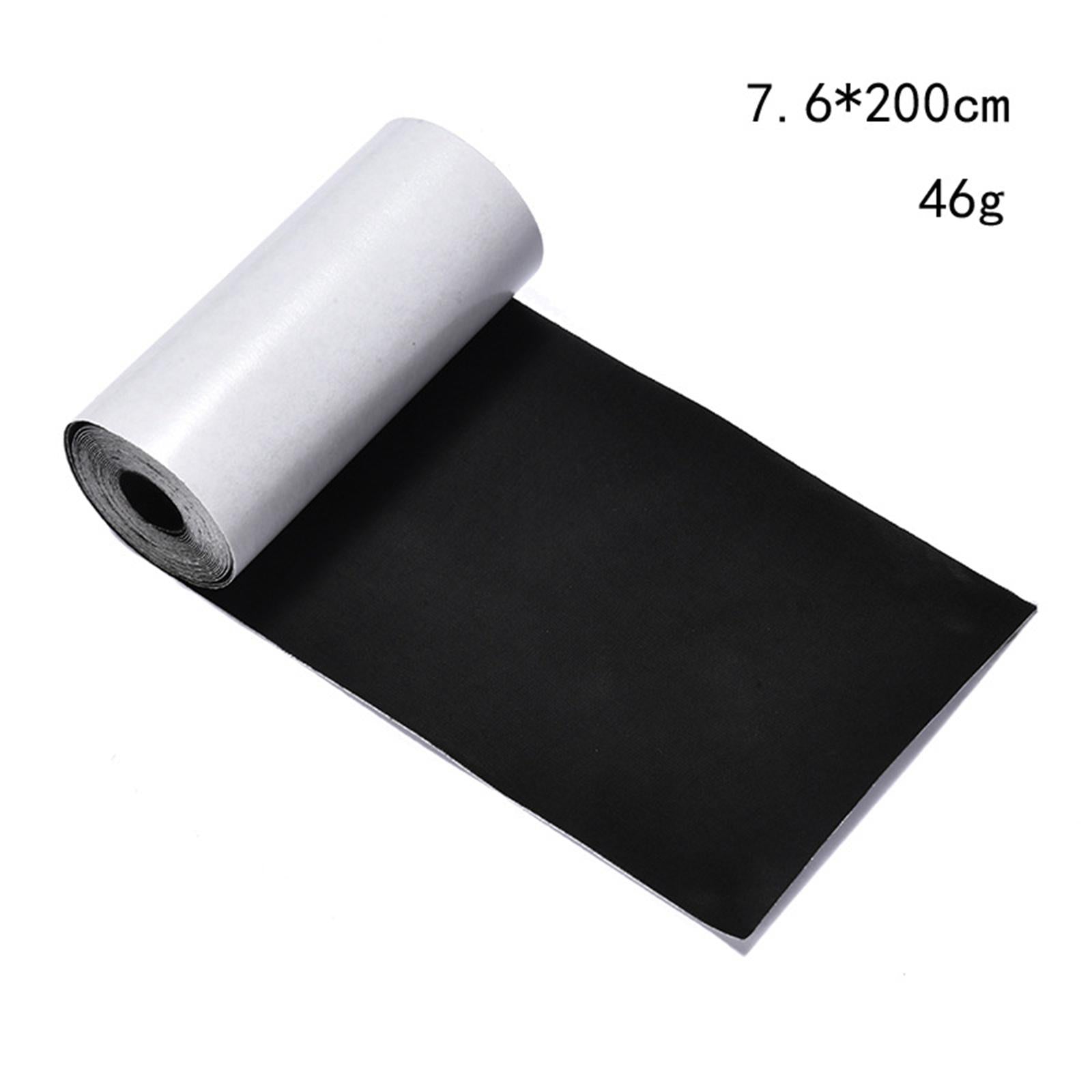3x78 Nylon Repair Patch Self Adhesive Waterproof for Down Jacket black"