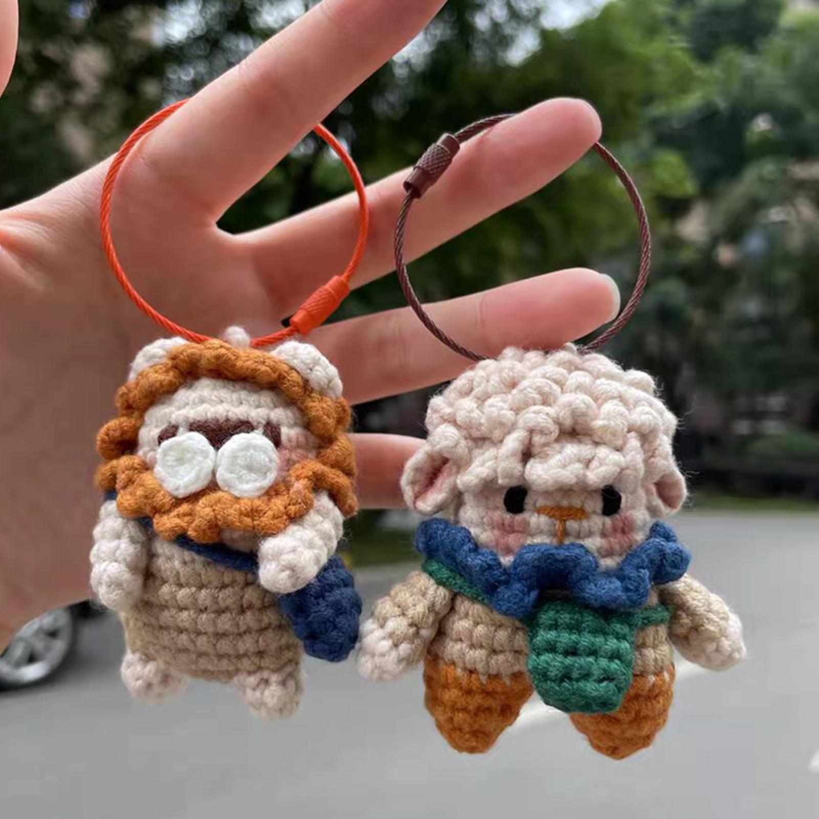 20Pcs Crochet Hooks Set Loom Tool Crocheting Wooden Handle for DIY Wool