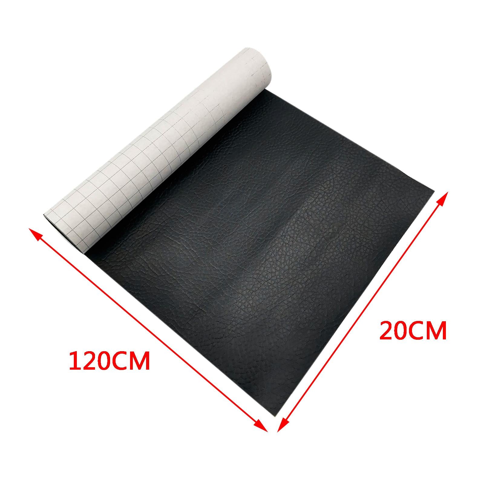 Household Leather Patches Artificial Repair Tape Repair Sticker for Indoor Black