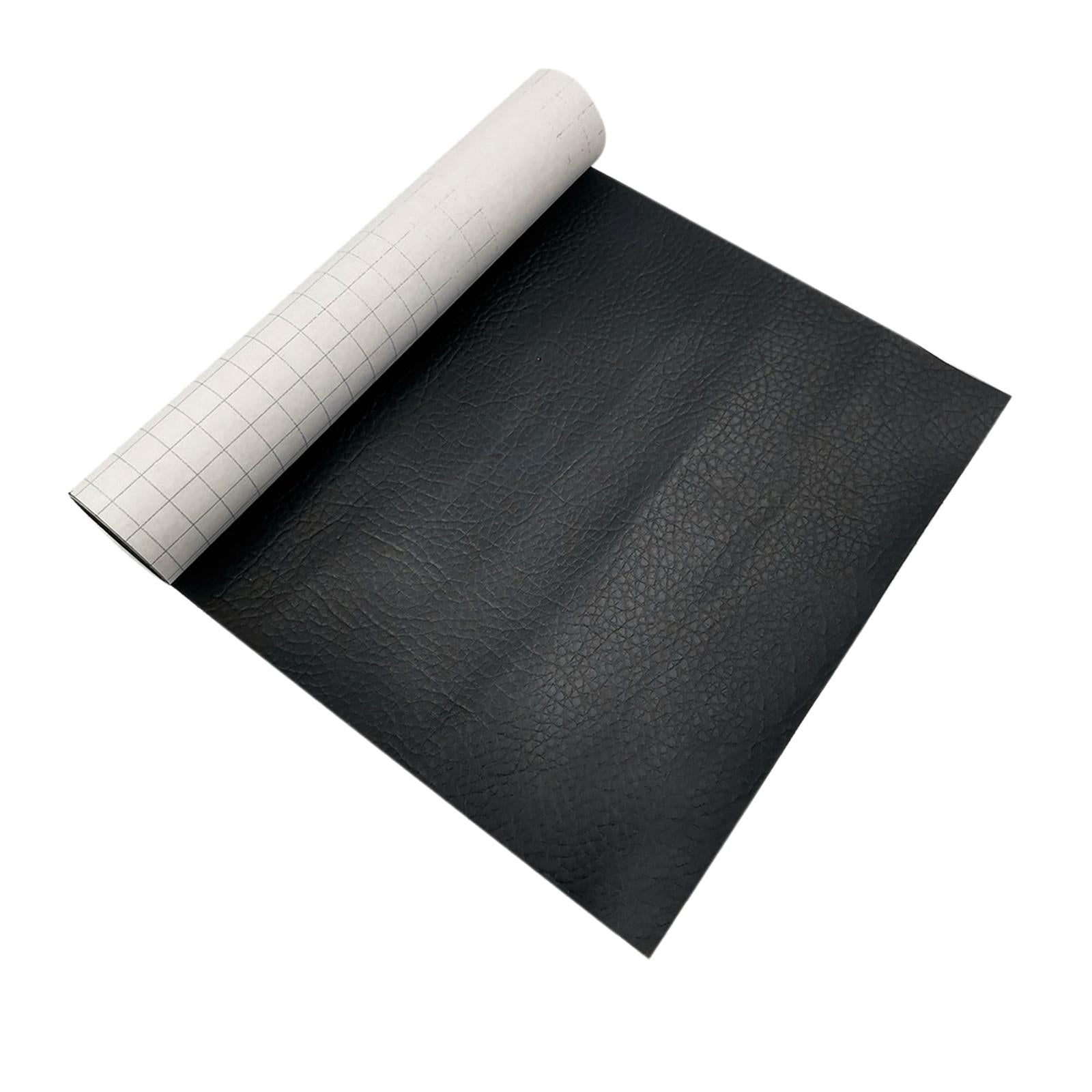 Household Leather Patches Artificial Repair Tape Repair Sticker for Indoor Black
