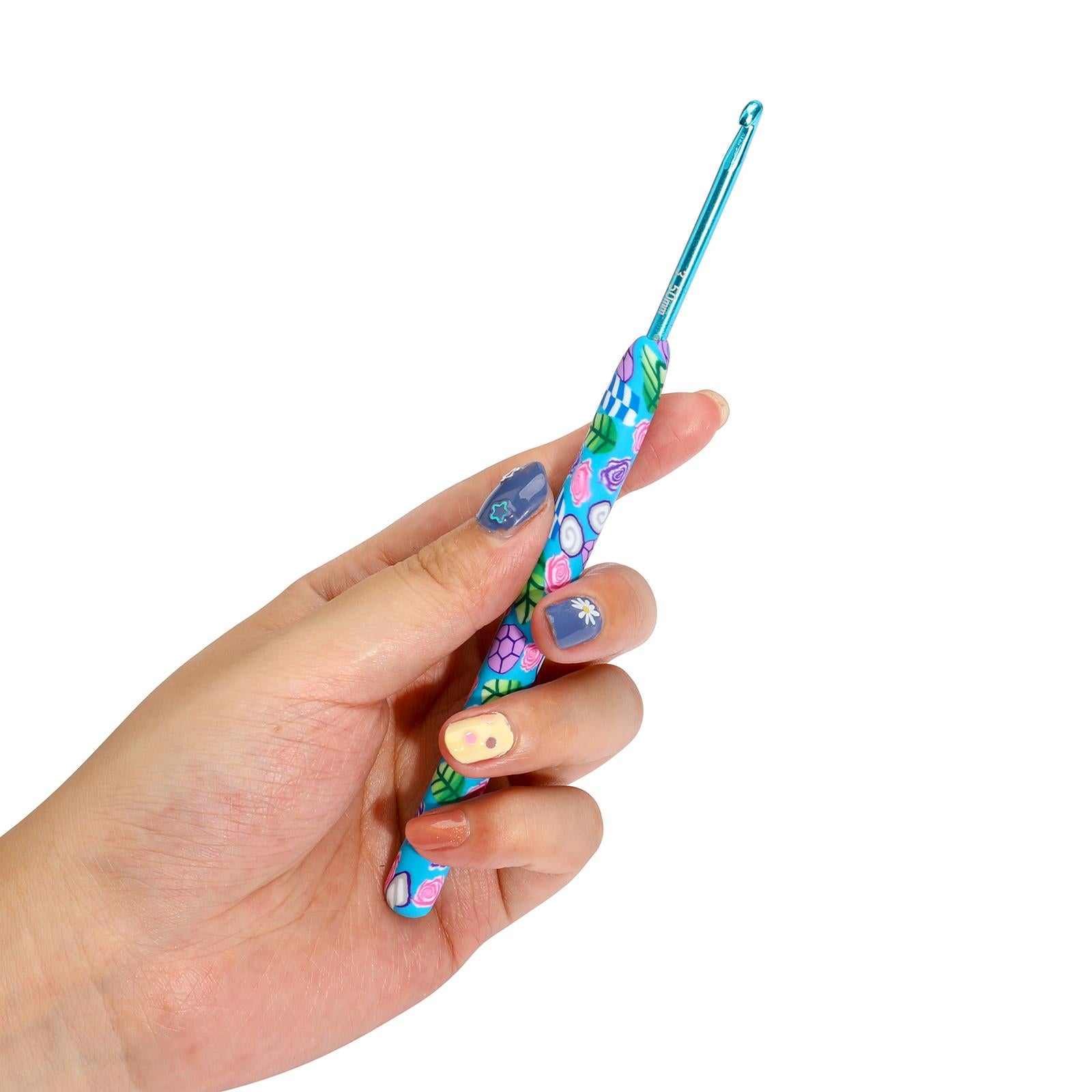 Crochet Hook Needles Knit Set Weave Craft Yarn Multicolor 2.25-8.0mm Animals