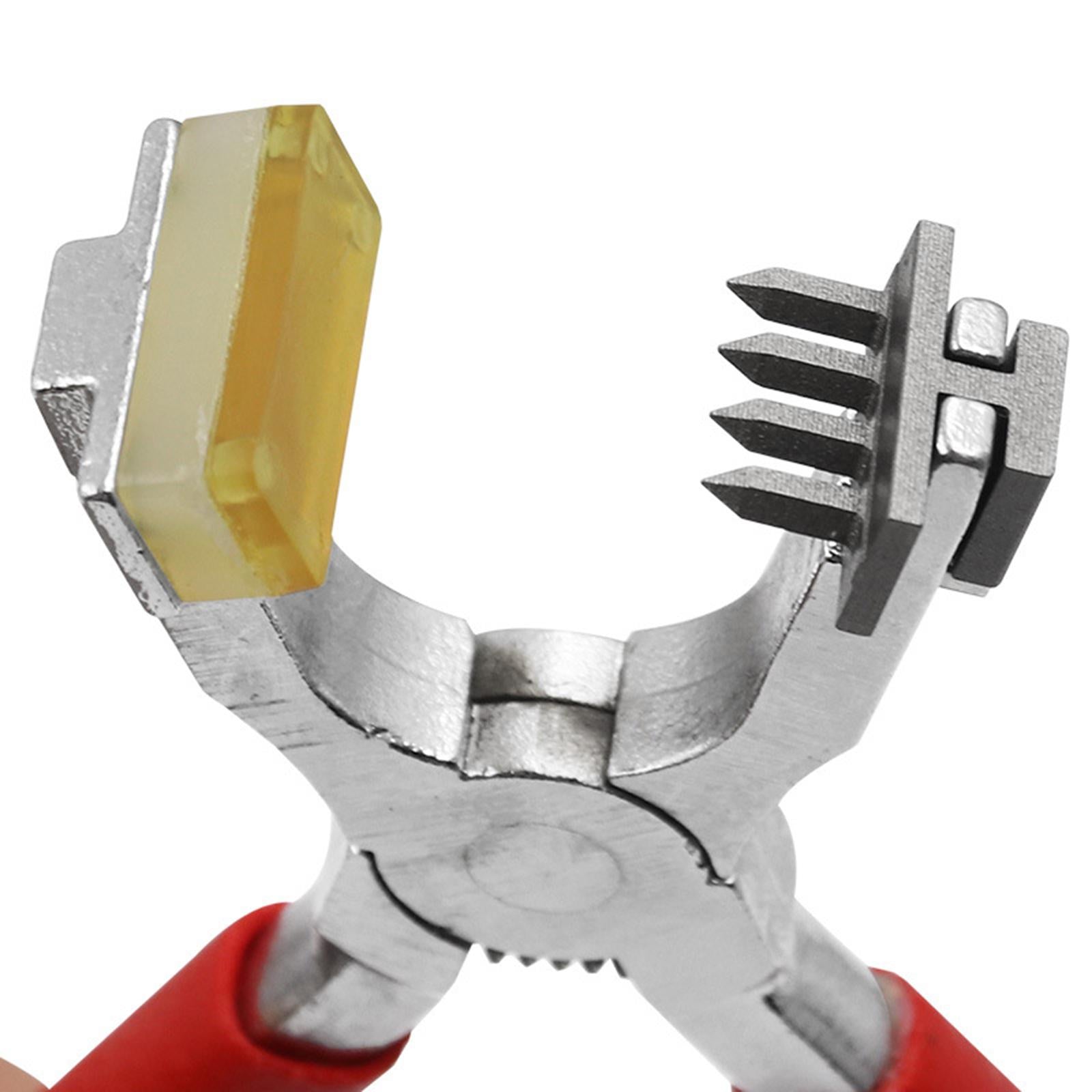 Punch Hand Pliers Stitching Leather Hole 4mm Silent Belts Bag Watch Band