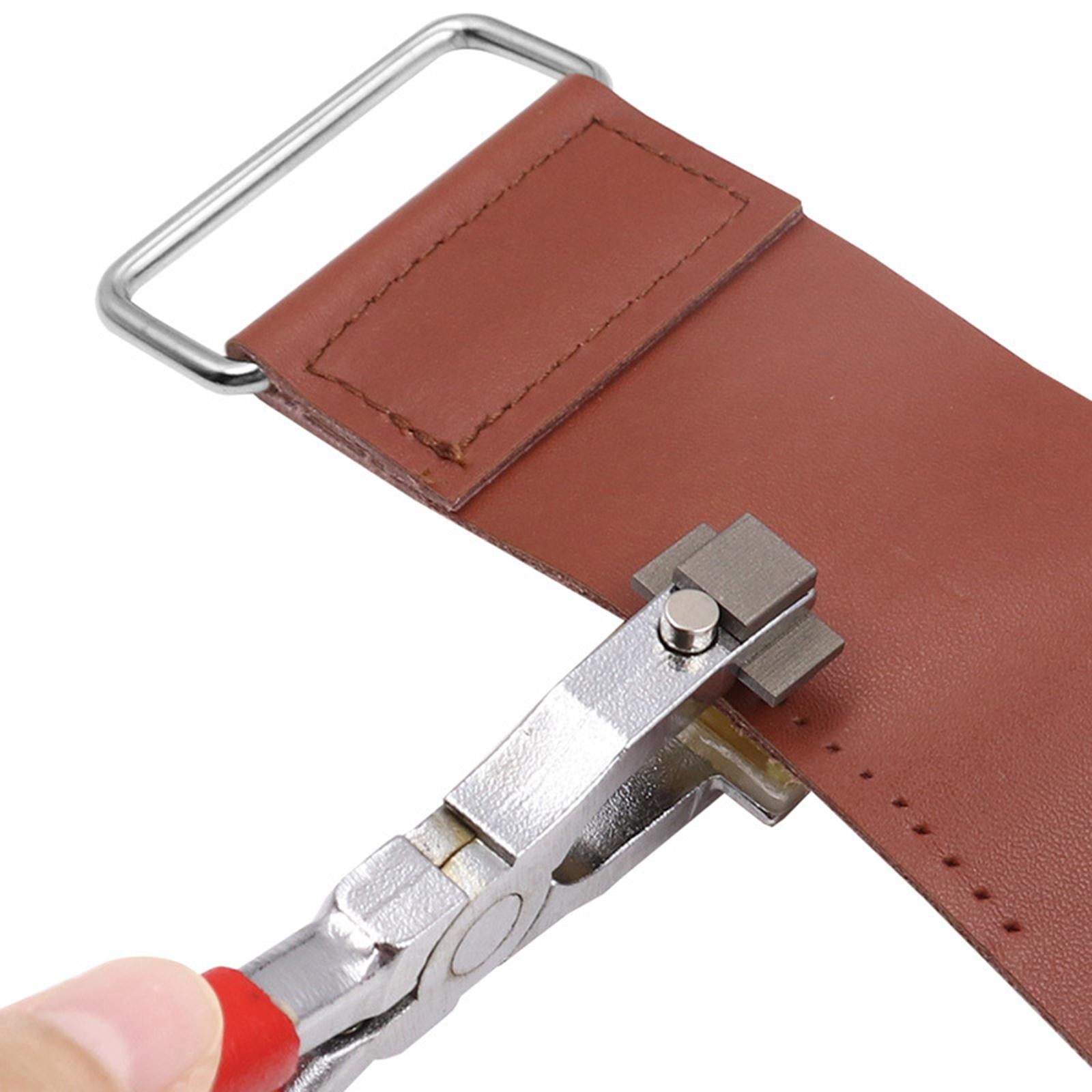 Punch Hand Pliers Stitching Leather Hole 4mm Silent Belts Bag Watch Band