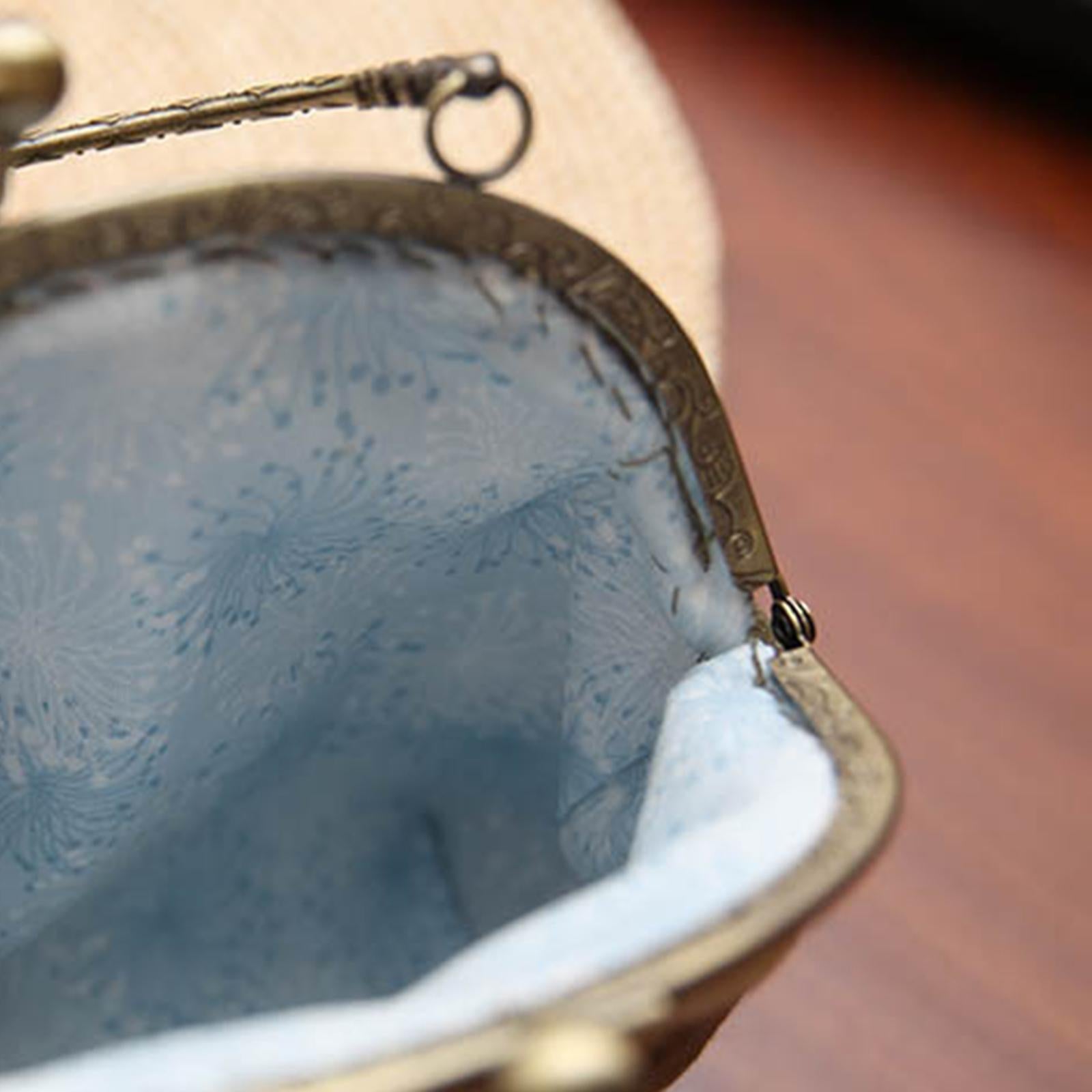 Handbag Material Kit Embroidery Set Artware Handmade Decoration Present Coffee