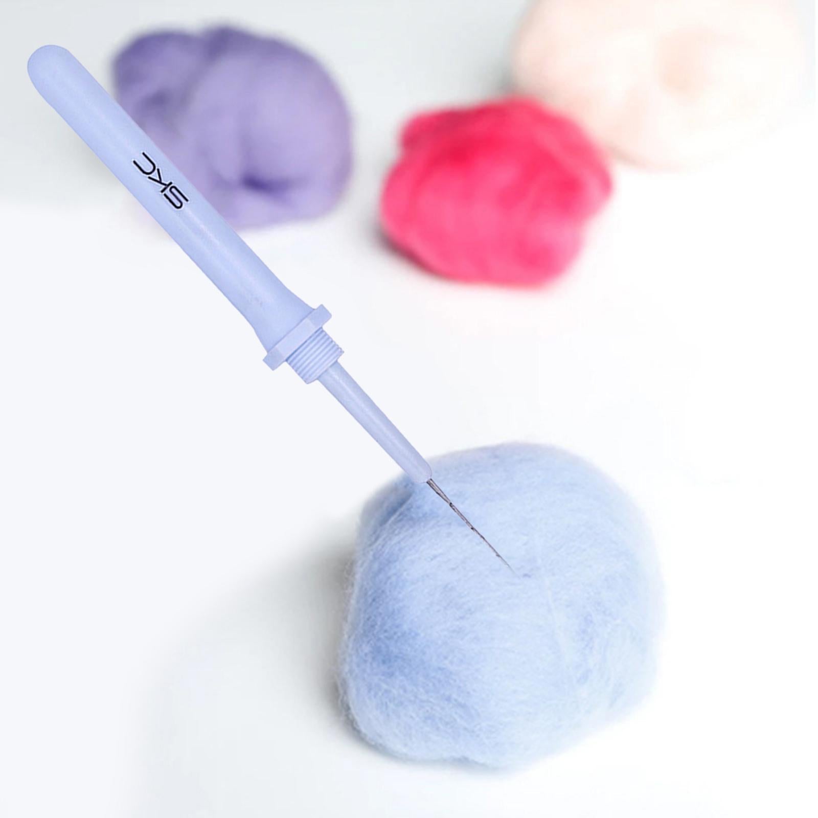 Felting Needle Handle Needles Mixed Sizes Felt Tool Supplies Five needles