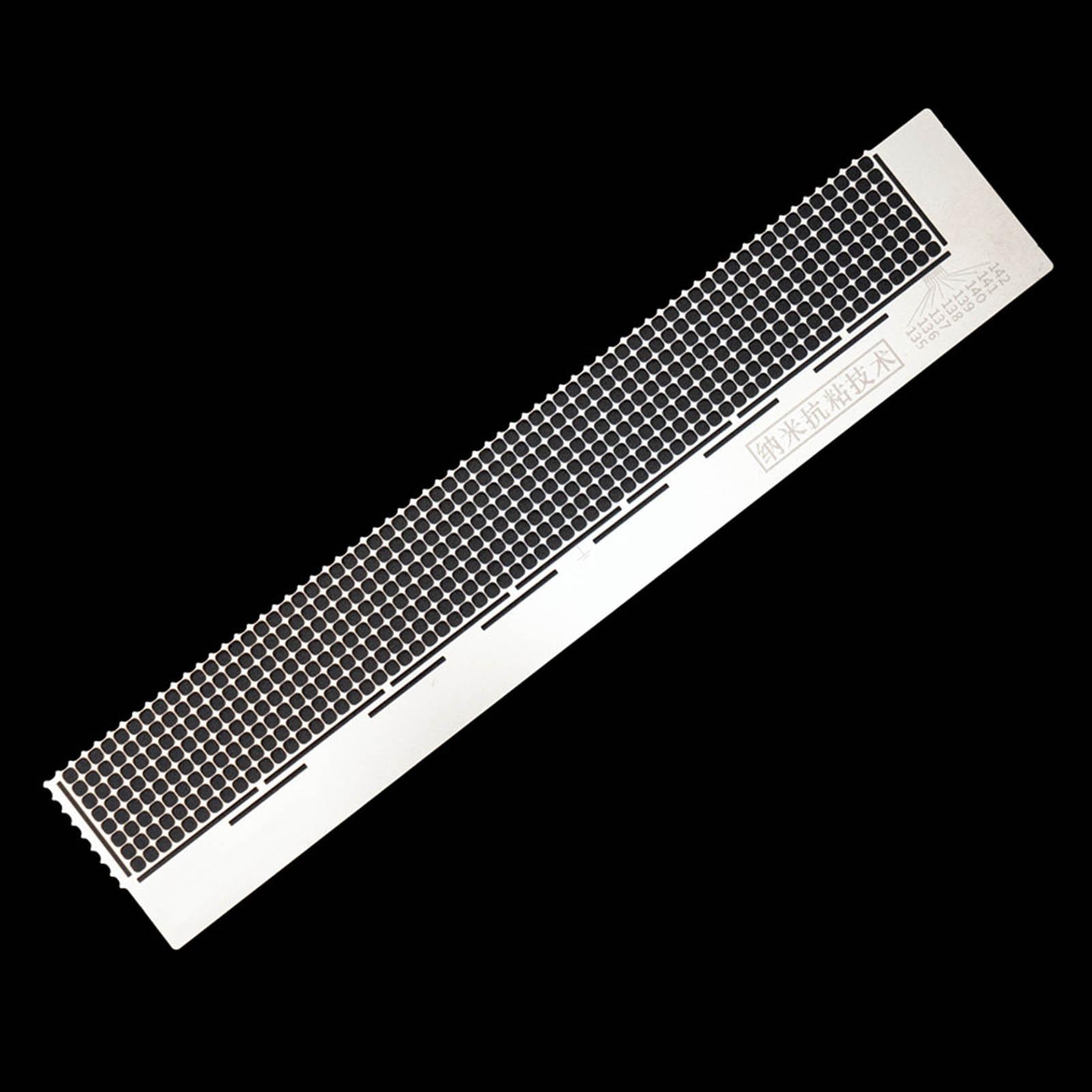 Stainless Steel Diamond Painting Ruler Dot Drill Tool Blank Grids 20x3.8cm